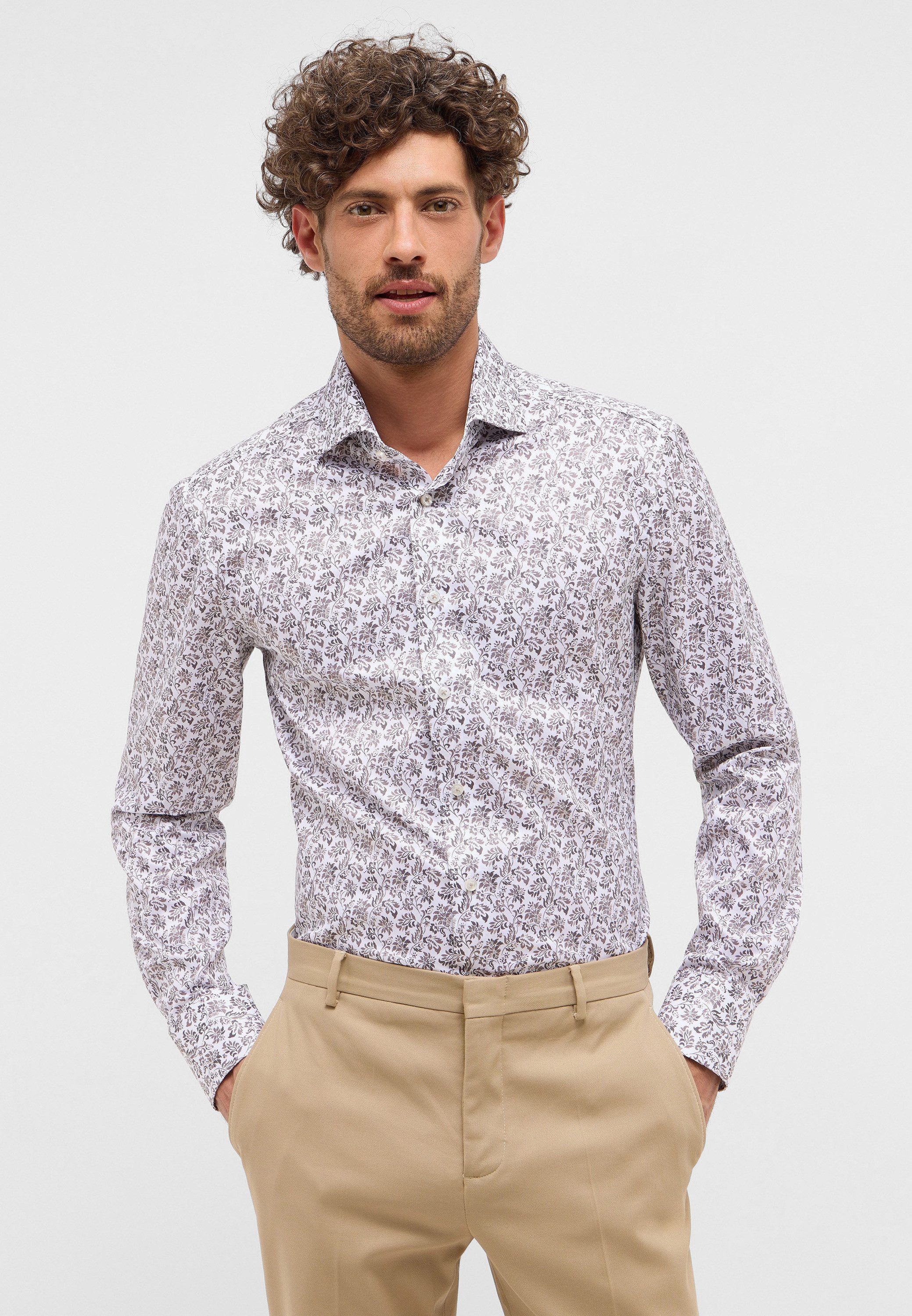 Eterna Langarmhemd SLIM FIT NON IRON günstig online kaufen