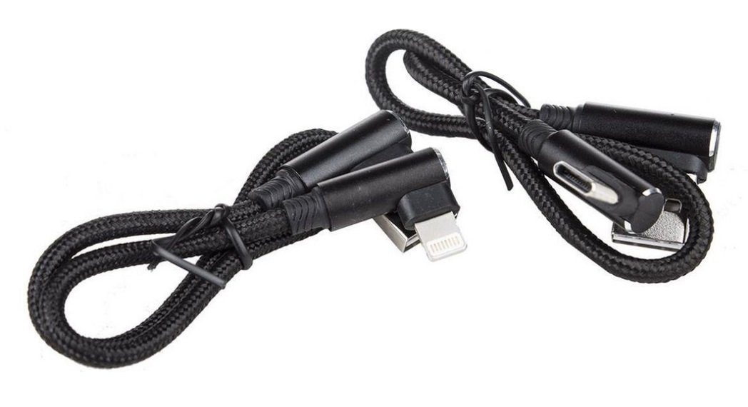 Pioneer USB-A auf Lightning & USB-A auf USB-C Anschlusskabel von Pioneer Autoradio