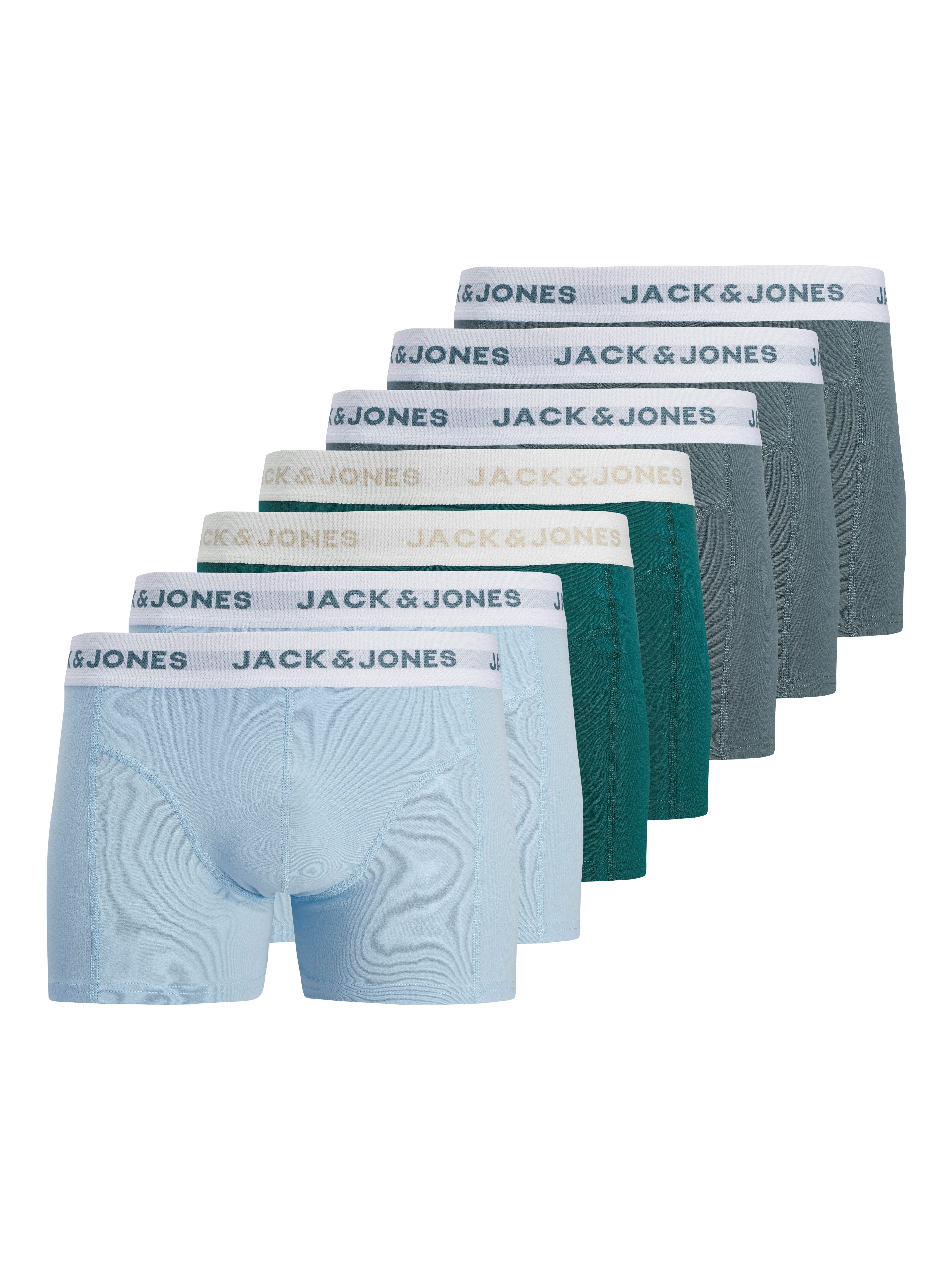 Jack & Jones Trunk JACDEAN SOLID TRUNKS 7 PACK (Packung, 7-St)