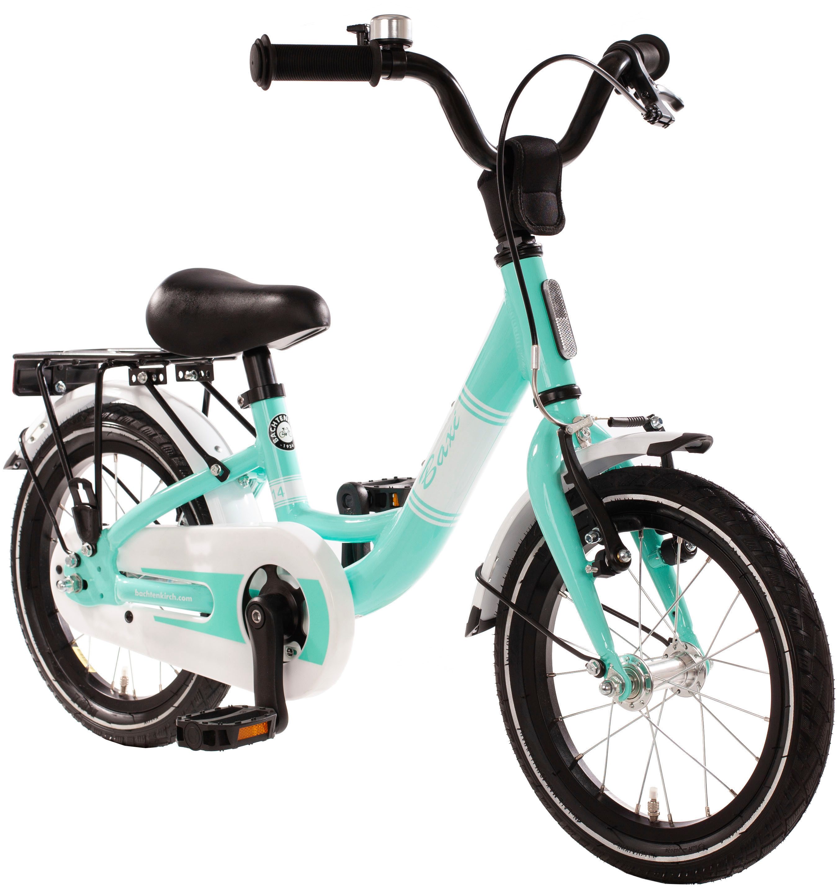 Thumbnail - Bachtenkirch Kinderfahrrad 14" Baxi - aqua, 1 Gang, ohne Schaltung, (Packung), Alu Kinderfahrrad mit Vollausstattung, er...