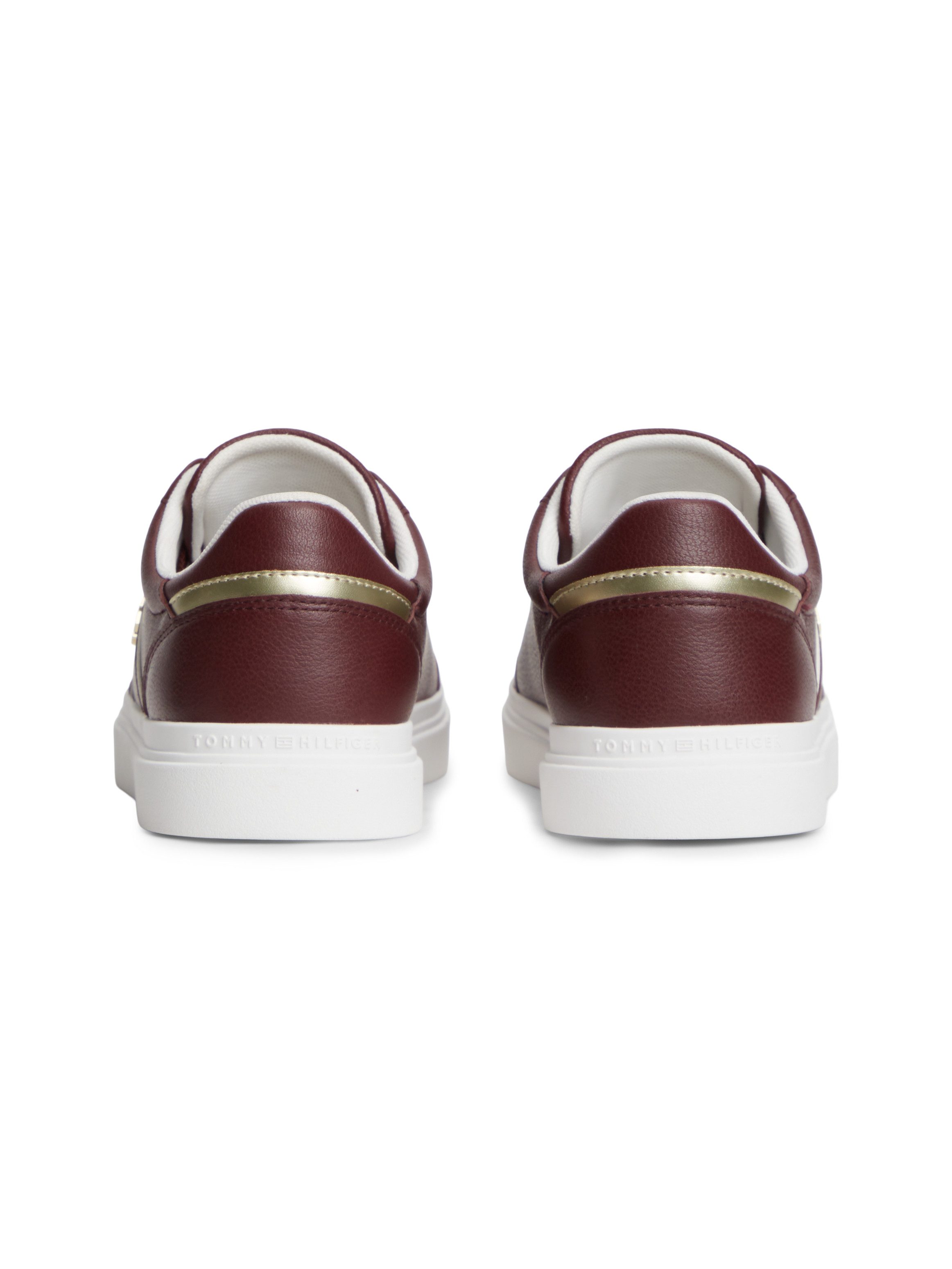 Tommy Hilfiger TH FEMININE CUPSOLE Plateausneaker Freizeitschuh, Halbschuh, Schnürschuh mit seitlicher Applikation