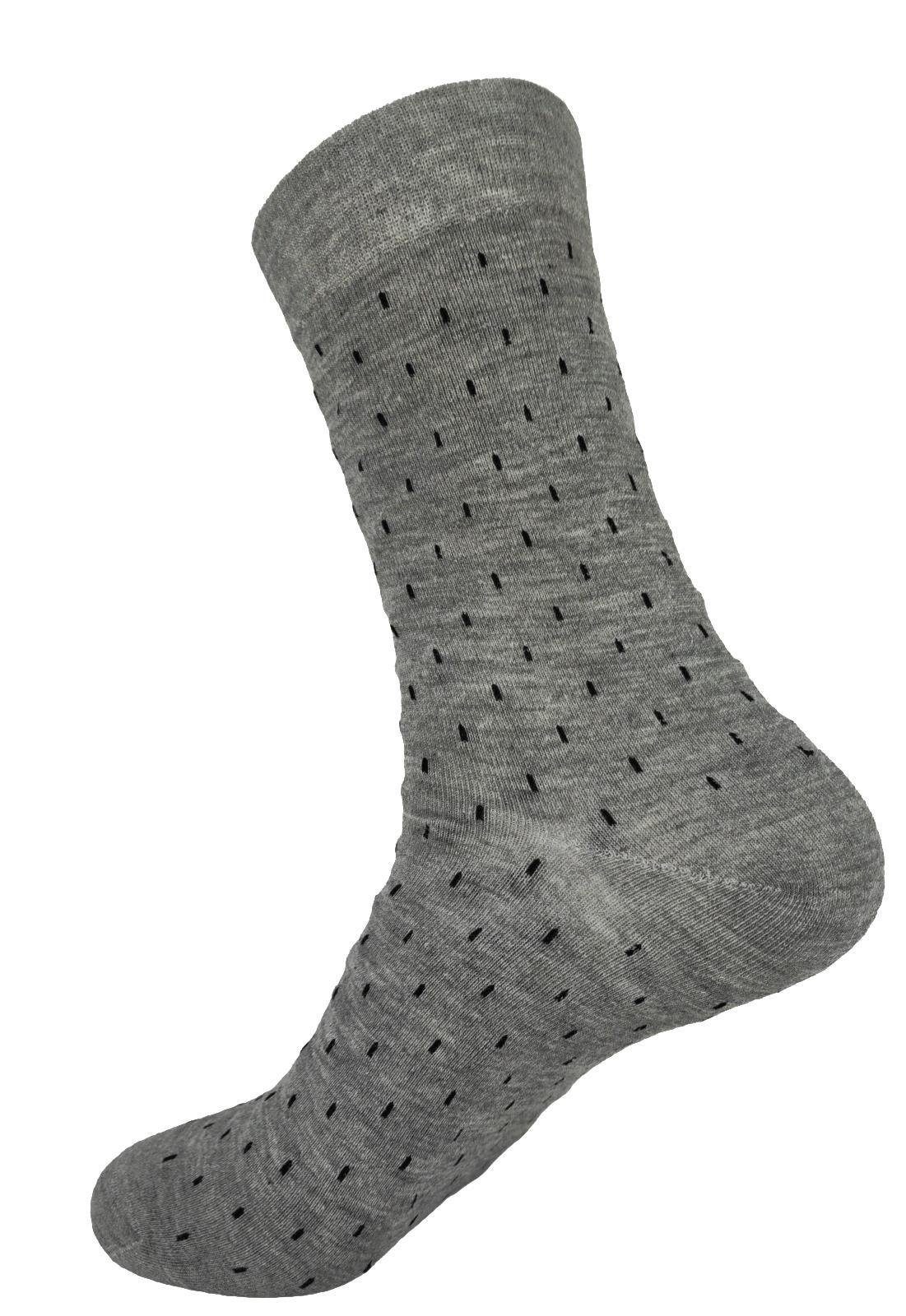 EloModa Basicsocken 12 Paar (12-Paar) Freizeit Paar, Mix12 12 Herren klassischer Muster Socken Form Sport