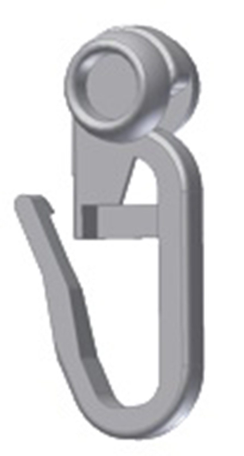 Gardineum Rundbogen Gardineum - Zubehör für 1-/2-/3-läufige Kunststoffschienen, 1-/2-/3-Lauf-läufig