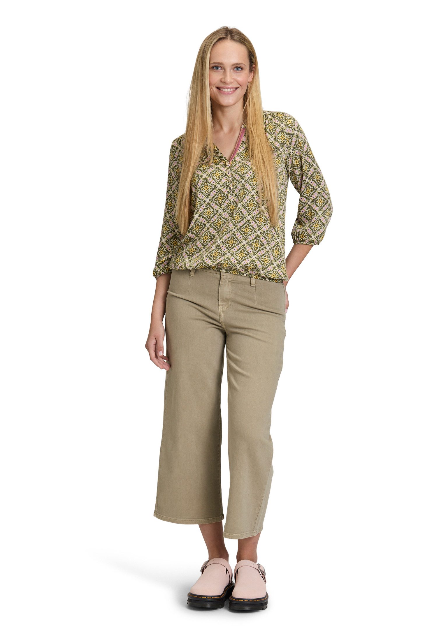 Cartoon Schlupfbluse Damen mit Muster