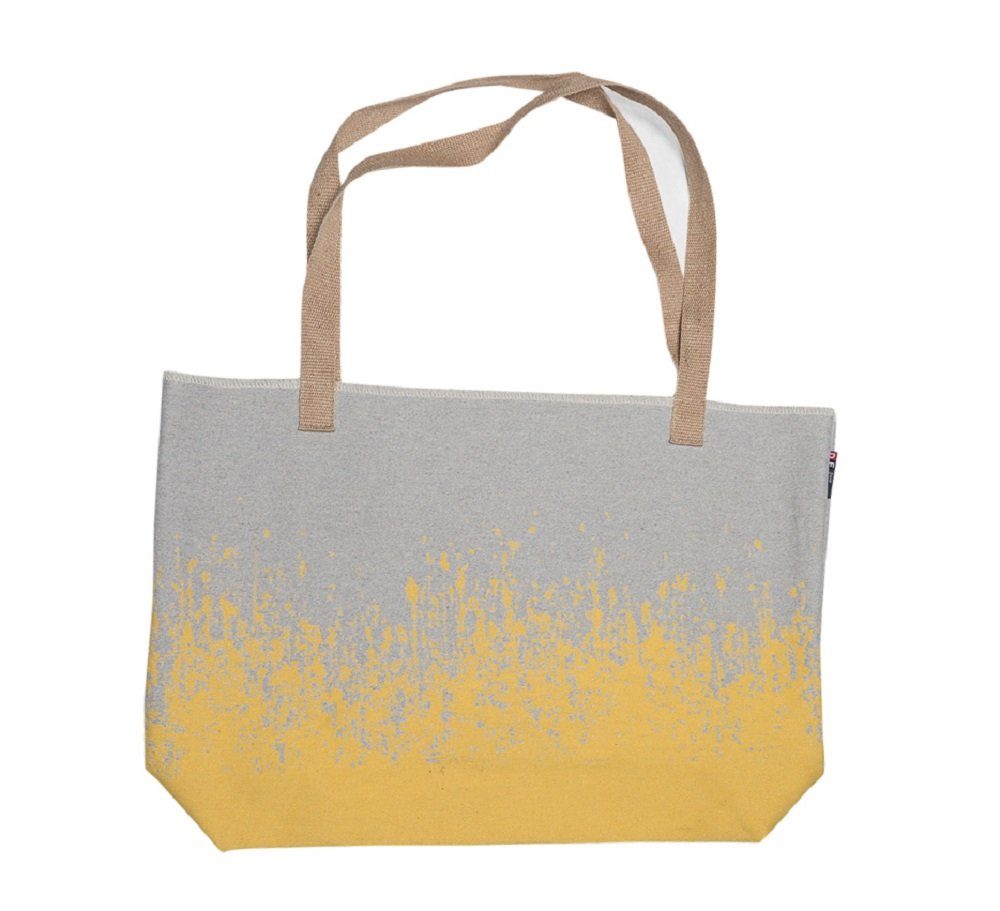 DAVID FUSSENEGGER Strandtasche David Fussenegger Tasche Goliath 'Verlauf' 65 x 40 cm Gelb