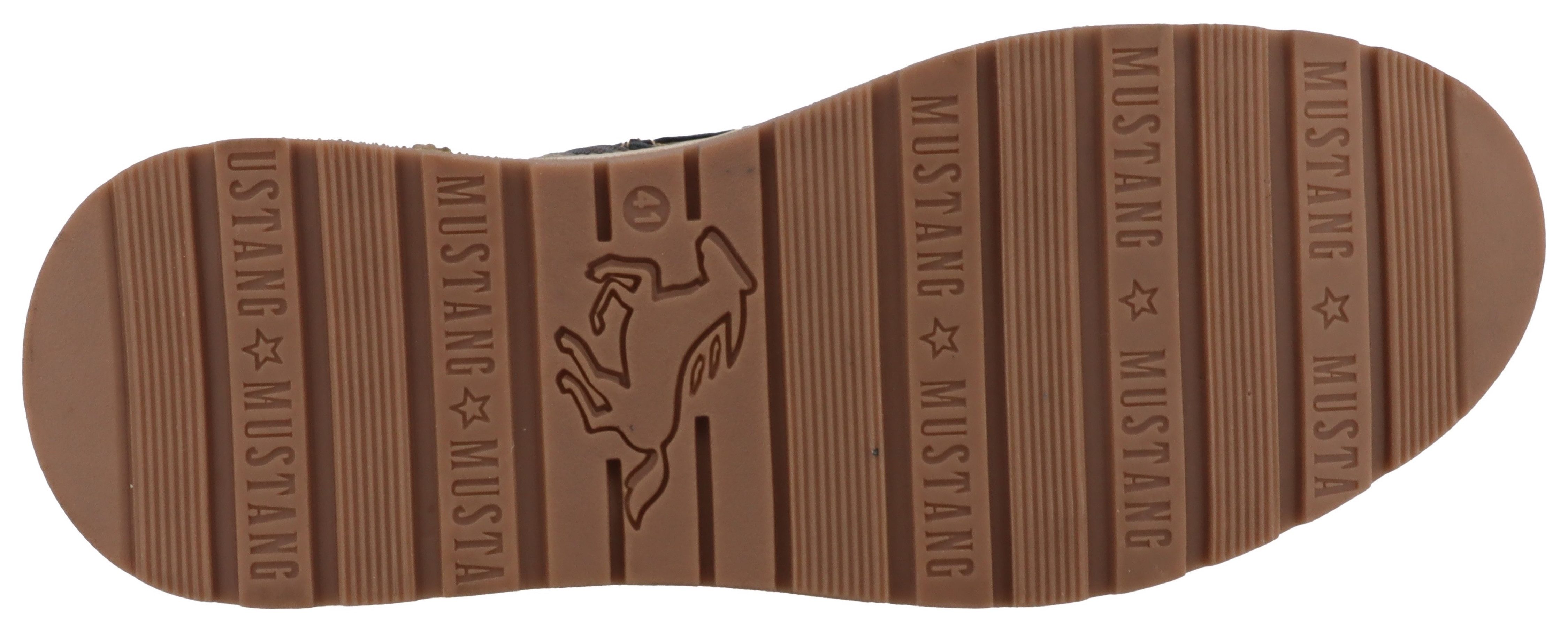 Mustang Shoes Maril Winterboots Workerboots, Schnürboots mit TEX-Ausstattung