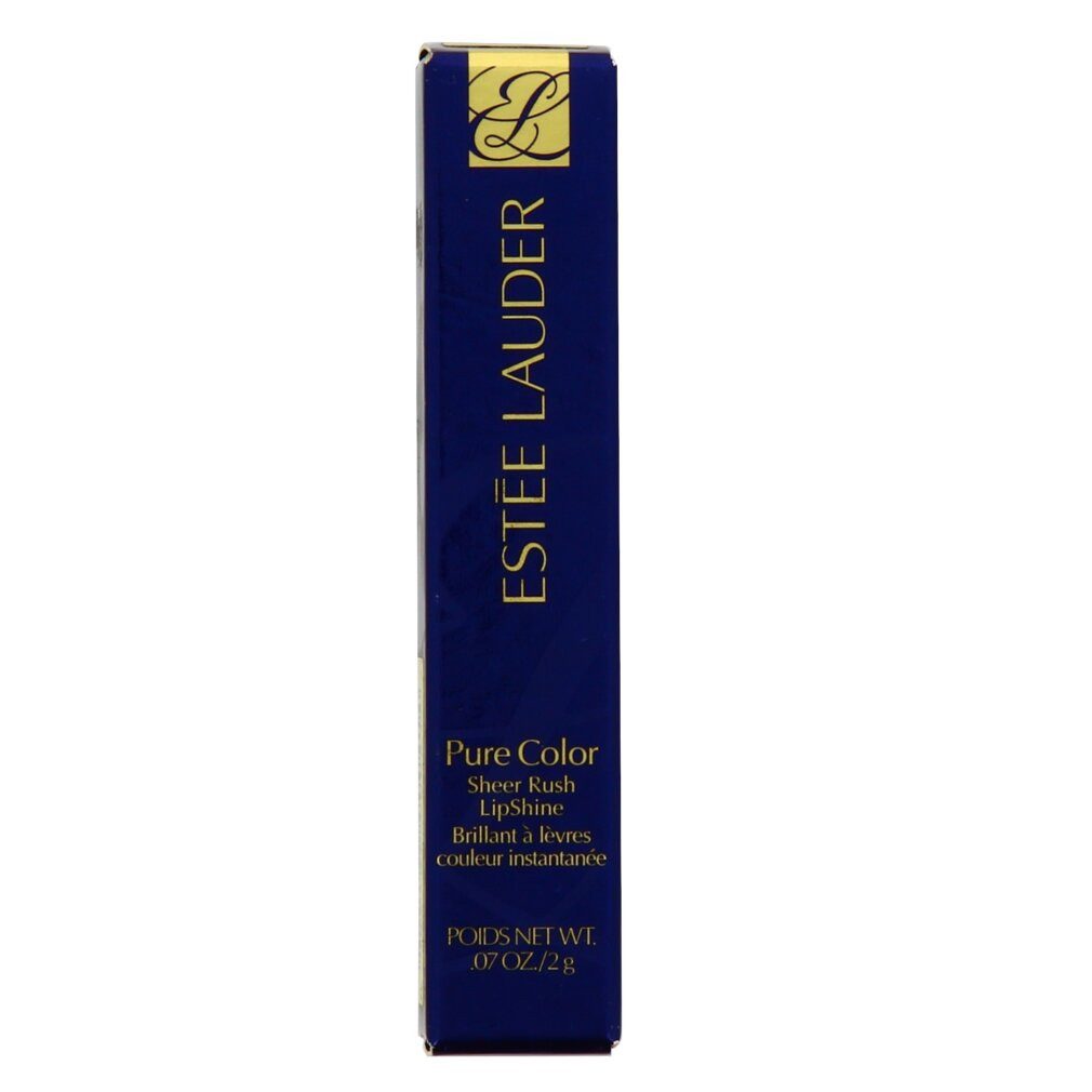 ESTÉE LAUDER Lipgloss PURE COLOR SHEER RUSH LIPSHINE POPPY SHOCK RARE 9ml