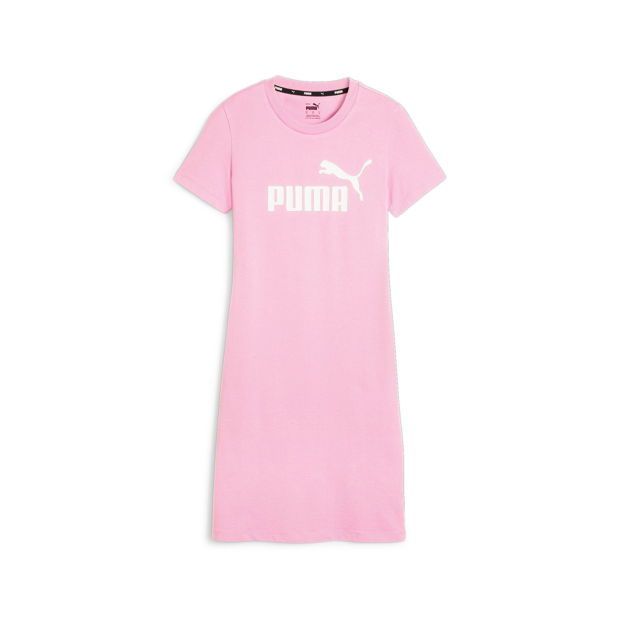 PUMA Sweatkleid Essentials T-Shirt-Kleid mit schmaler Passform Damen