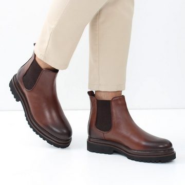 Celal Gültekin 395-2858 Brown Boots Chelseaboots