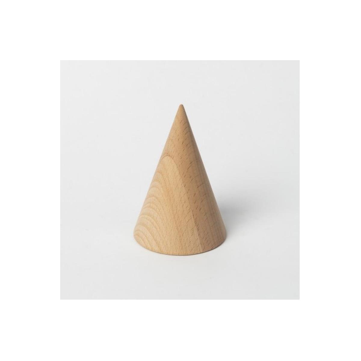 ZAJC CONE klein 3980202 Holzspitze, LUKA design Christbaumschmuck SPIRA -