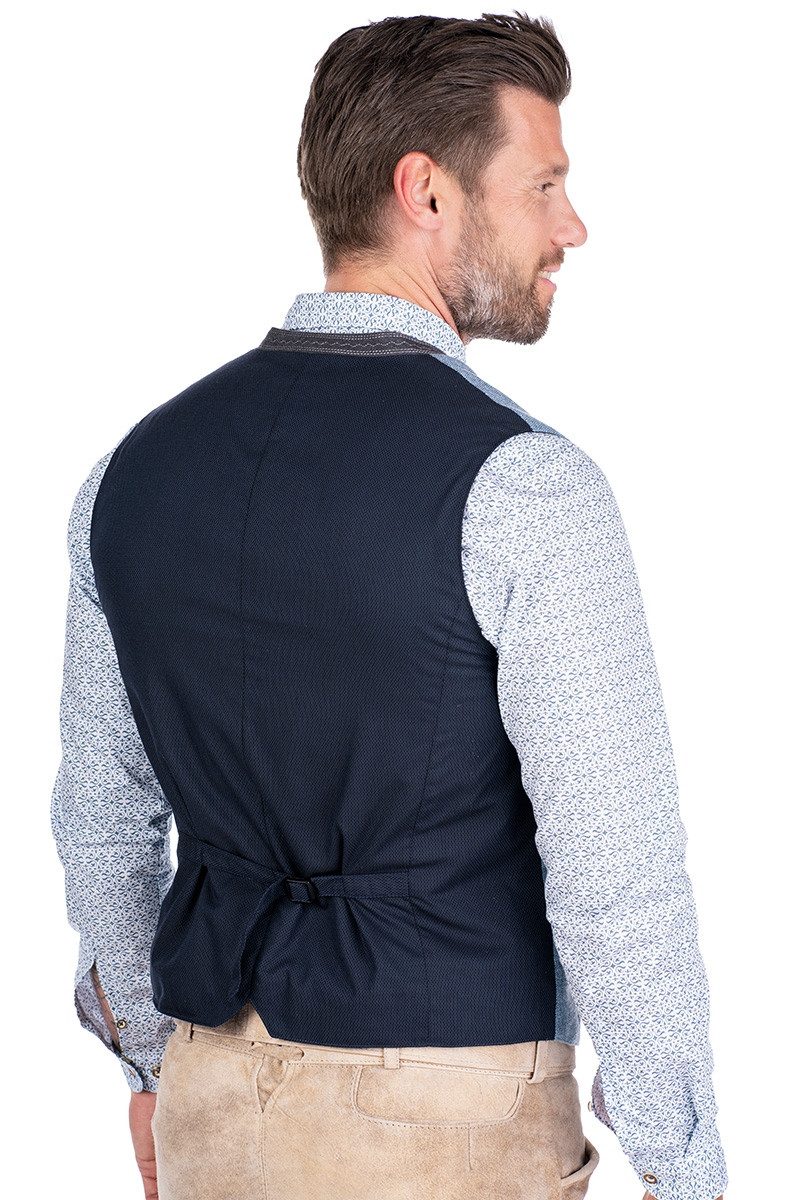 Spieth & Wensky Trachtenweste Trachtenweste - GEDER - blau günstig online kaufen