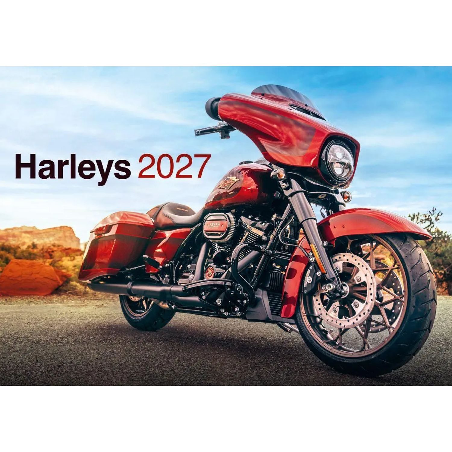 Wandkalender Harleys 2027 - Der Harley Davidson Kalender