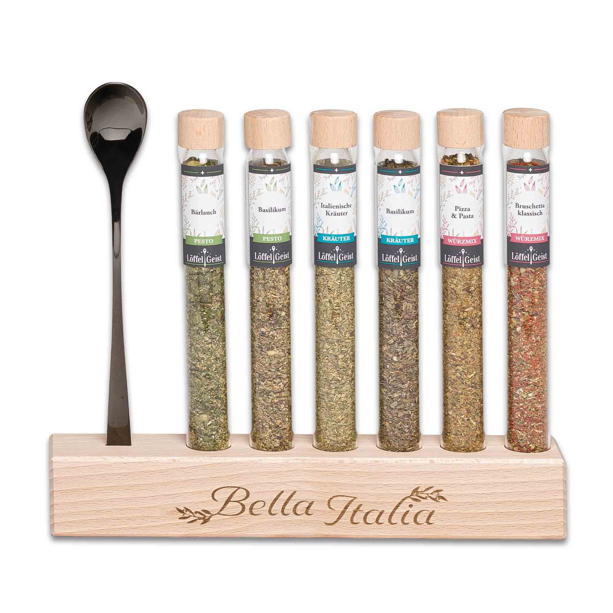 Löffelgeist Lebensmittel-Geschenkset Bella Italia