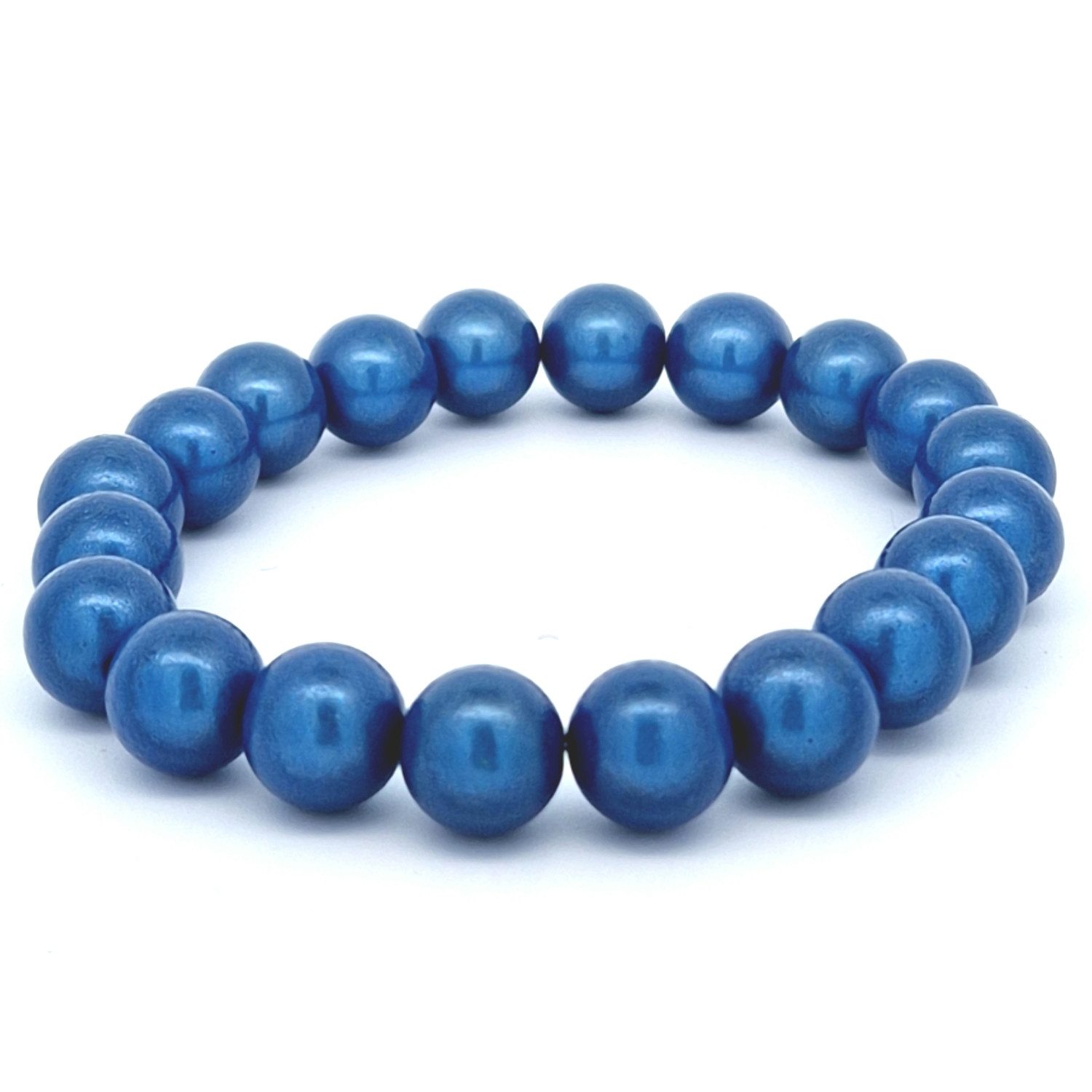 Impala Armband Perlenarmband Wonder aus 10mm Perlen, verschiedene Farben, Damenarmband bunt