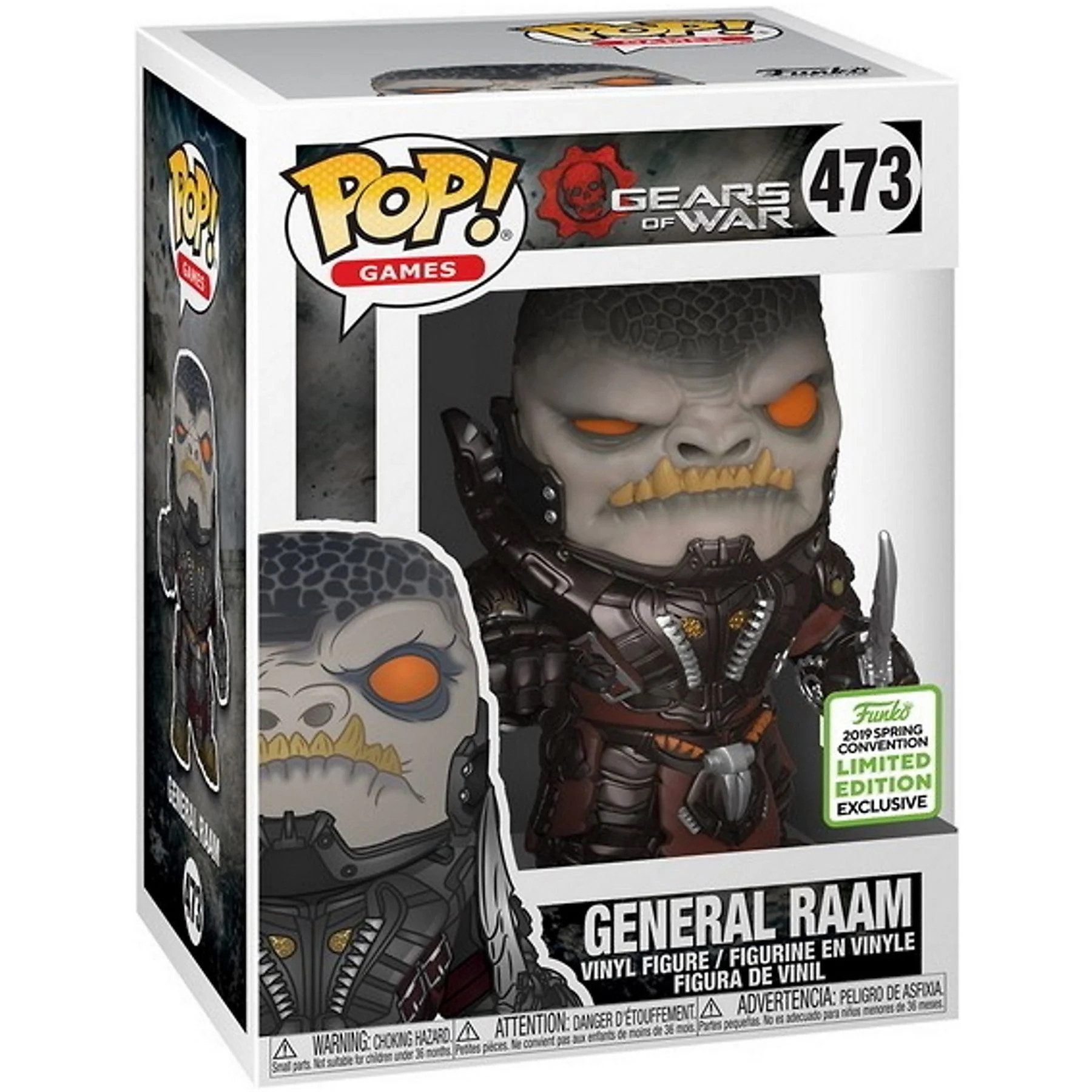 Funko Spielfigur Funko Pop Gears of War - General Raam, (1-tlg), Limited Edition