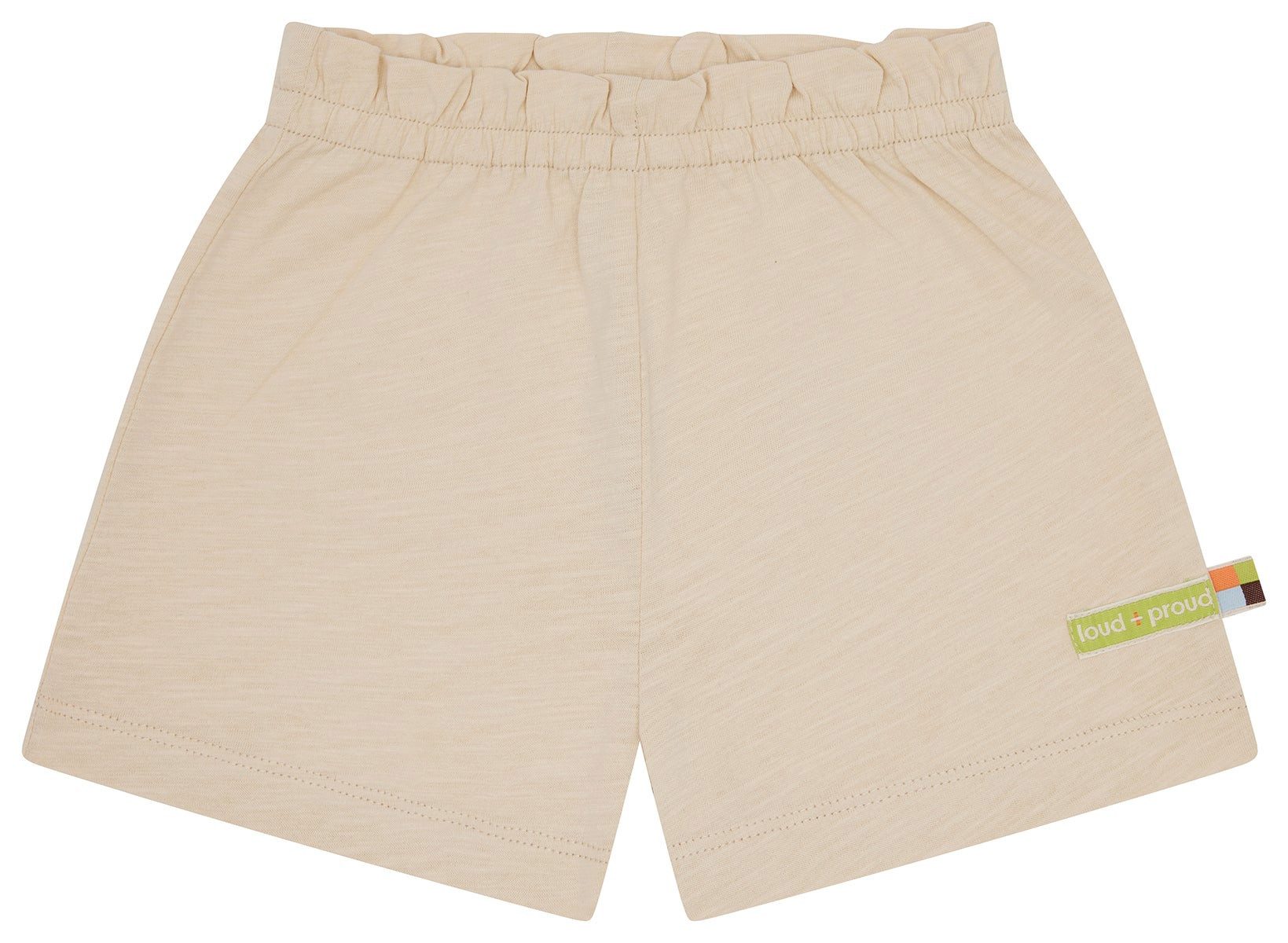 loud + proud Shorts einfarbig Biobaumwolle günstig online kaufen