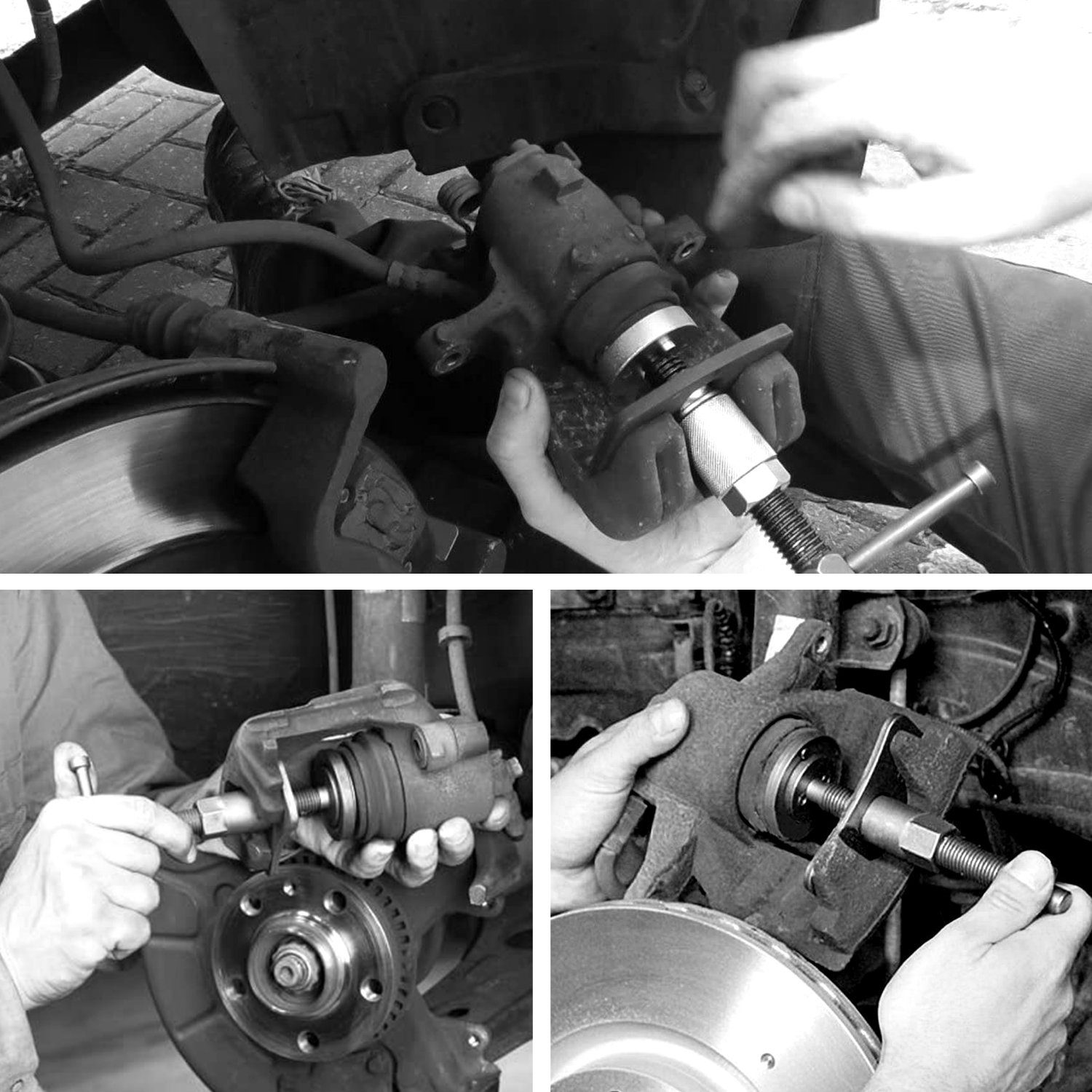 Bremsen Rücksteller KFZ (1 Werkzeug, Multitool CCLIFE Bremskolbenrücksteller St)
