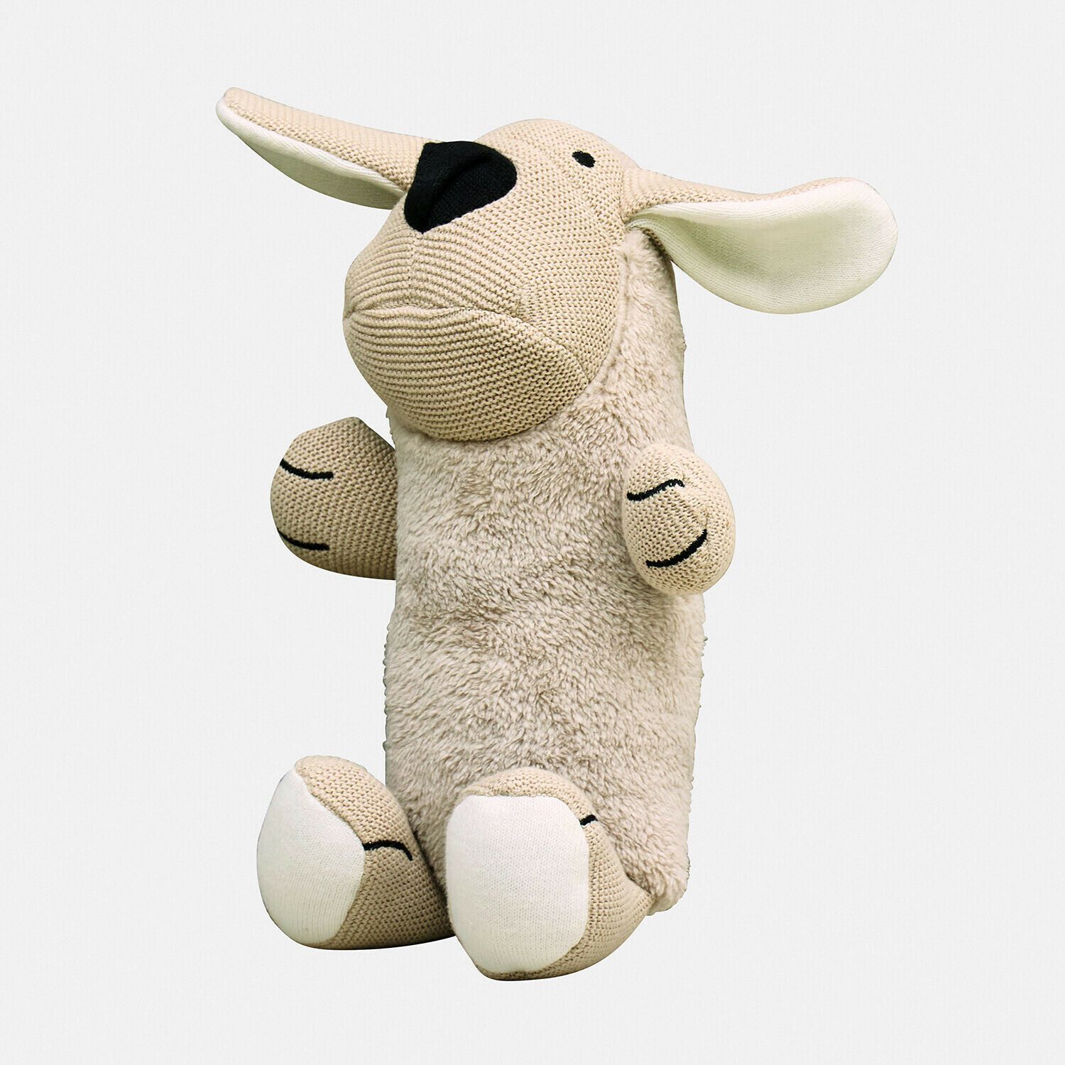 Mirabeau Tierkuscheltier Hundespielzeug Wuffie beige, 70% Polyester, 30% Baumwolle, Füllung: 100% Polyester, 100% Polyester