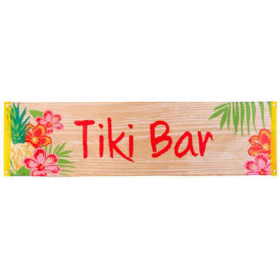 Boland Dekoobjekt Tiki Bar Party Banner