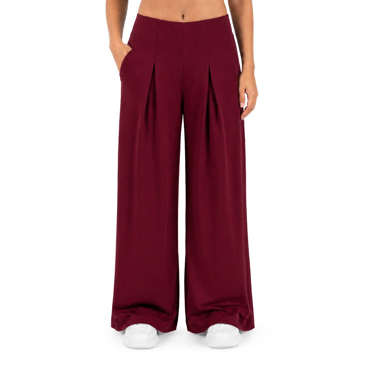 Jogginghose Vanea Sweatpants Damen, Loose Fit, Wide Leg, Gym & Freizeit
