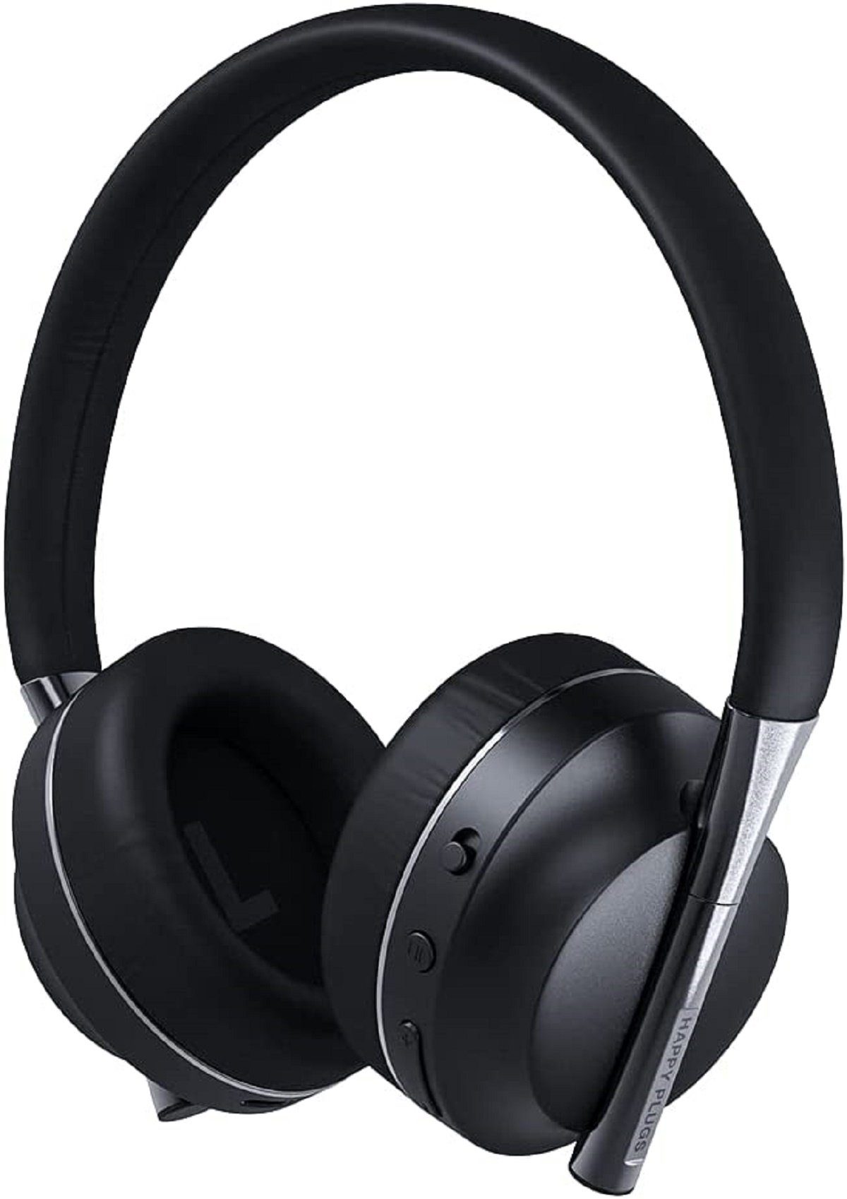 85dB Kabellos Over-Ear-Kopfhörer Kopfhörer Happy Bluetooth Schwarz Headphones Plugs Wireless