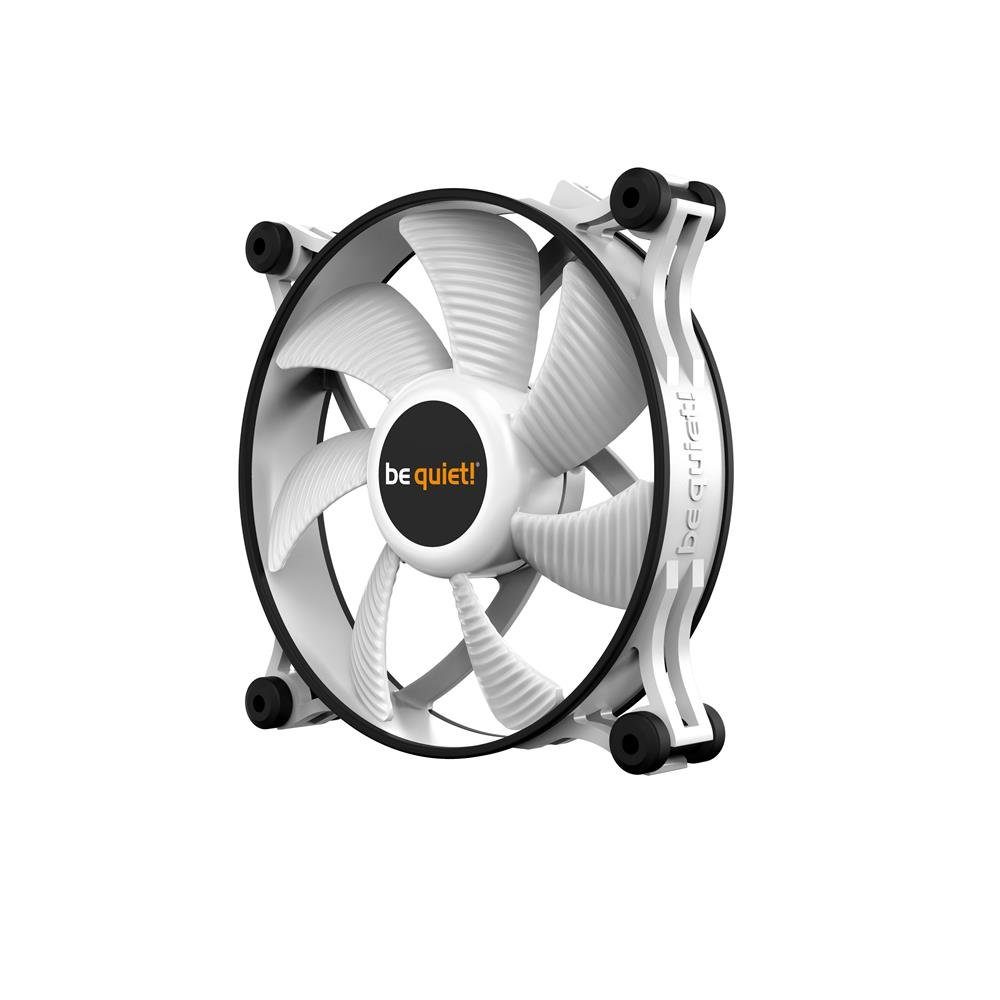be quiet! Gehäuselüfter Shadow Wings 2 120 mm White, BL088, Computer PC Gehäuse Lüfter, Fan, leiser Betrieb, weiß