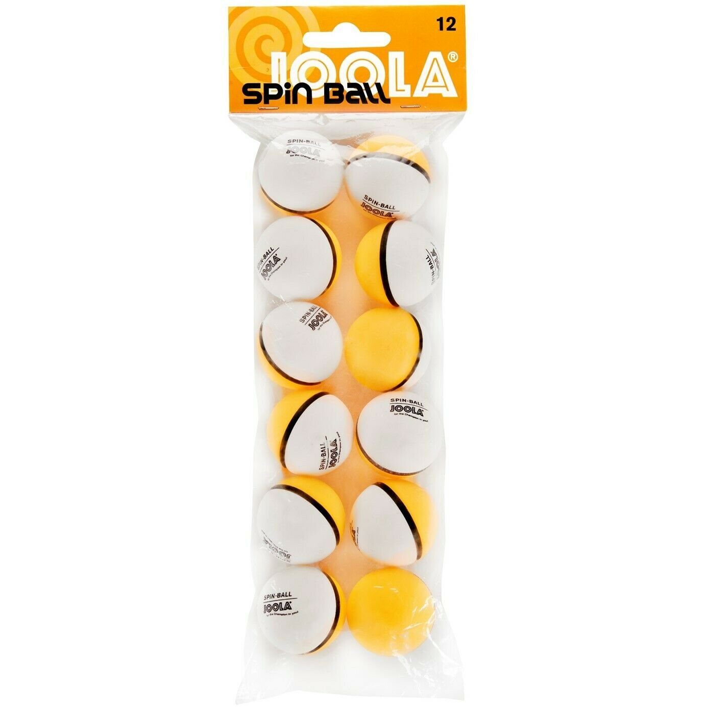 Bälle Joola Bälle Balls 12 Spin Tischtennisball Tischtennisball Ball Mehrfarbig, Tischtennis