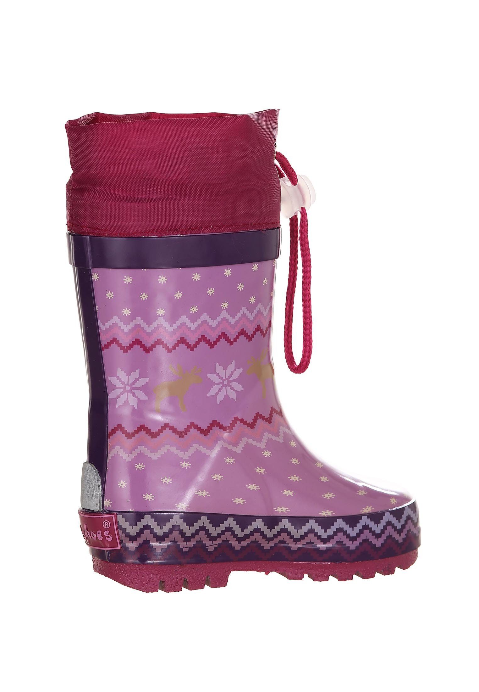 Playshoes Gummistiefel Norweger gefüttert Gummistiefel