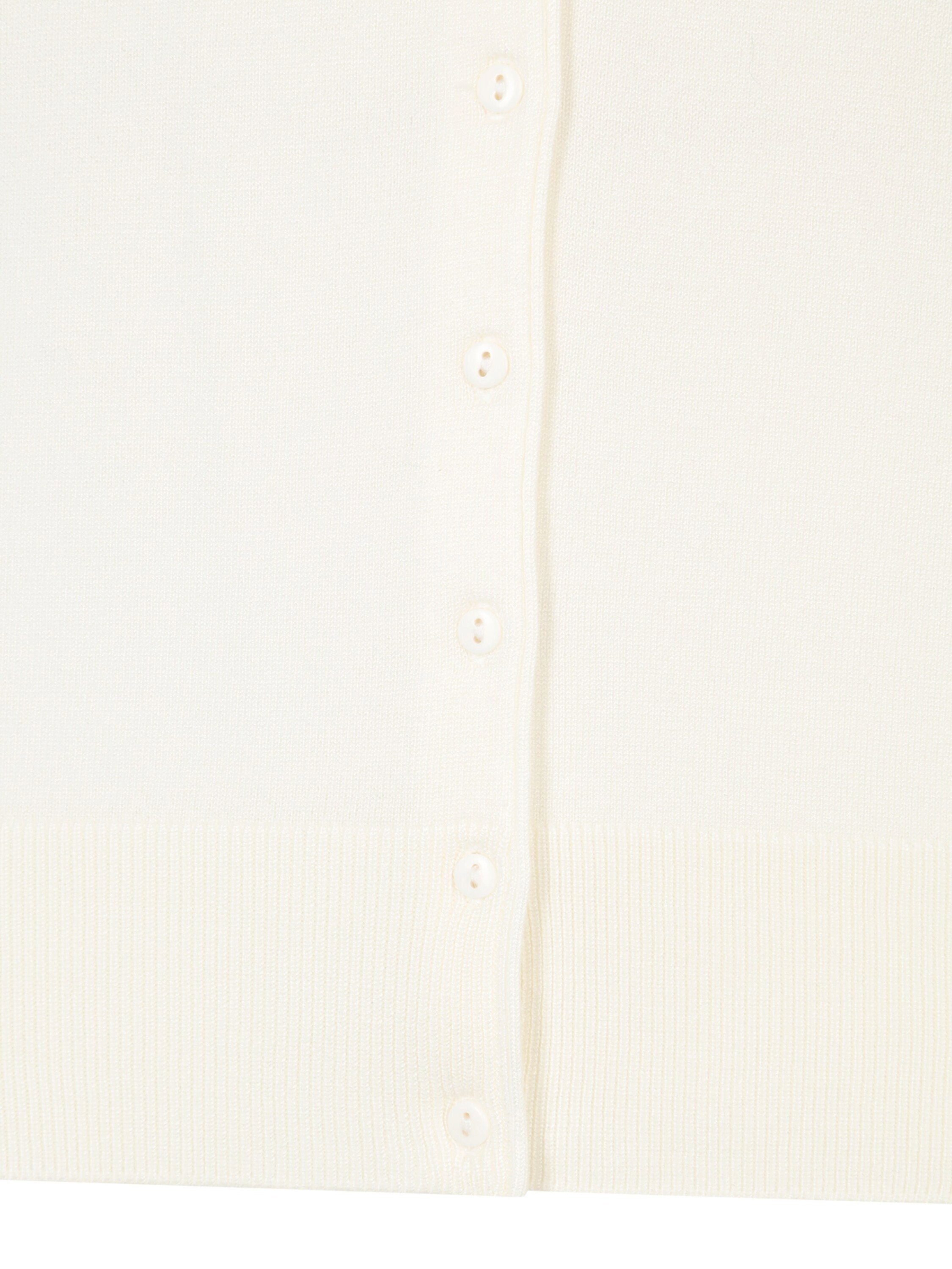 Plain/ohne Details fransa (1-tlg) Strickjacke