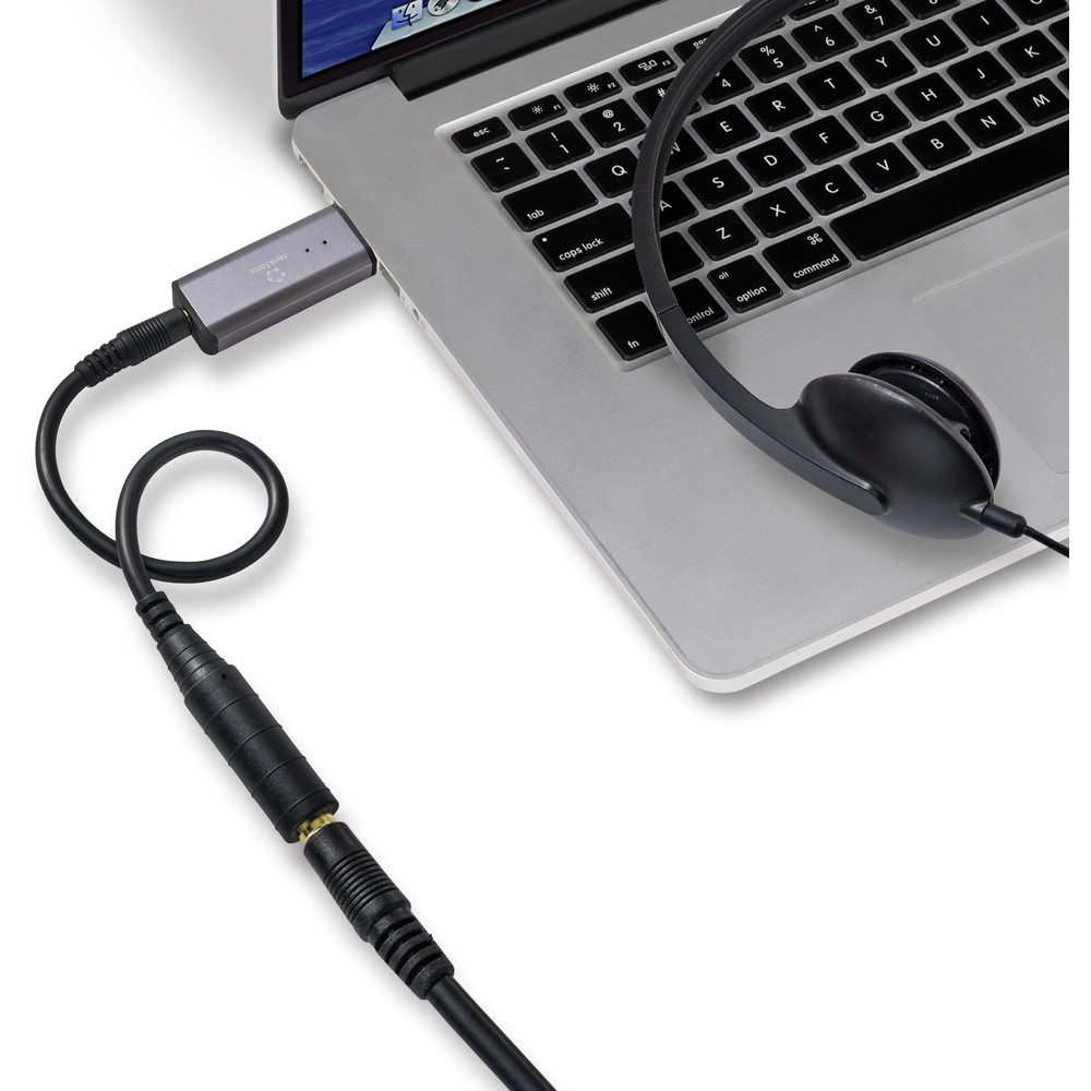 Renkforce Renkforce RF-UHA-300 Kopfhörerverstärker Grau (matt) Kopfhörerverstärker