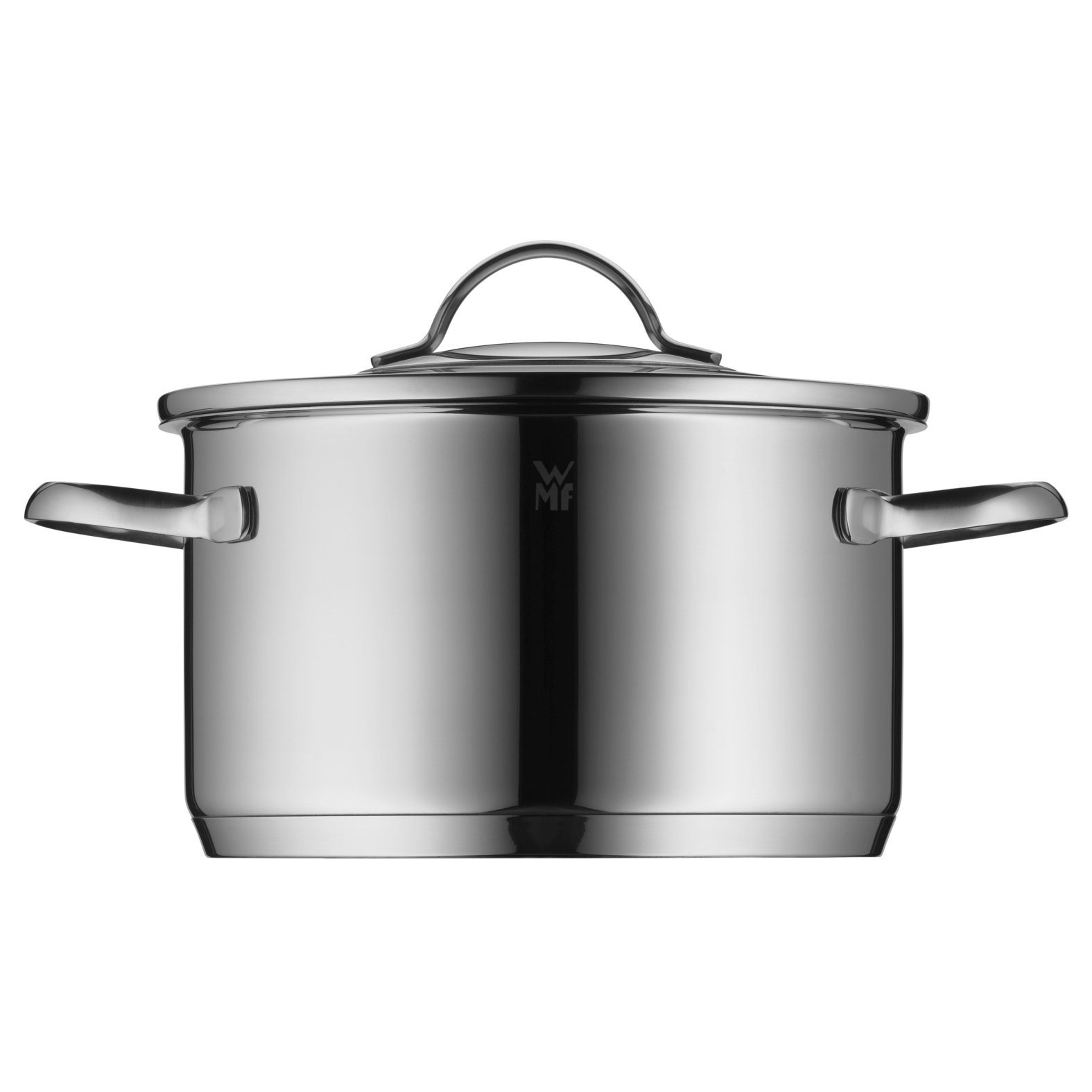 WMF Bratentopf Aparto Bratentopf mit Deckel, 20 cm, Cromargan Edelstahl Rostfrei 18/10 (Aparto Bratentopf, 1-tlg., 20 cm), TransTherm-Allherdboden
