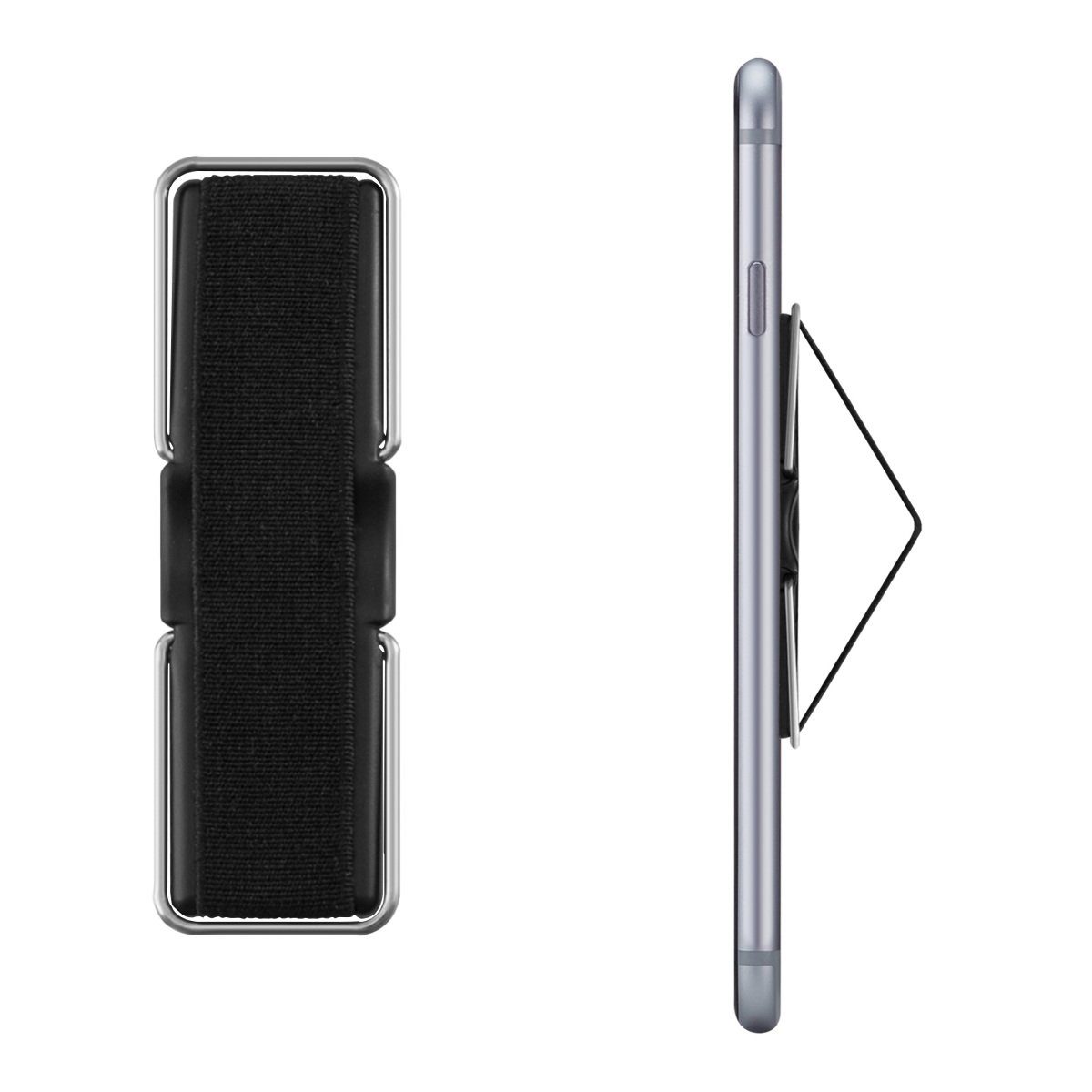 kwmobile Popsockets Smartphone Fingerhalterung m. Ständer - f. iPhone Samsung Sony, (1-tlg)