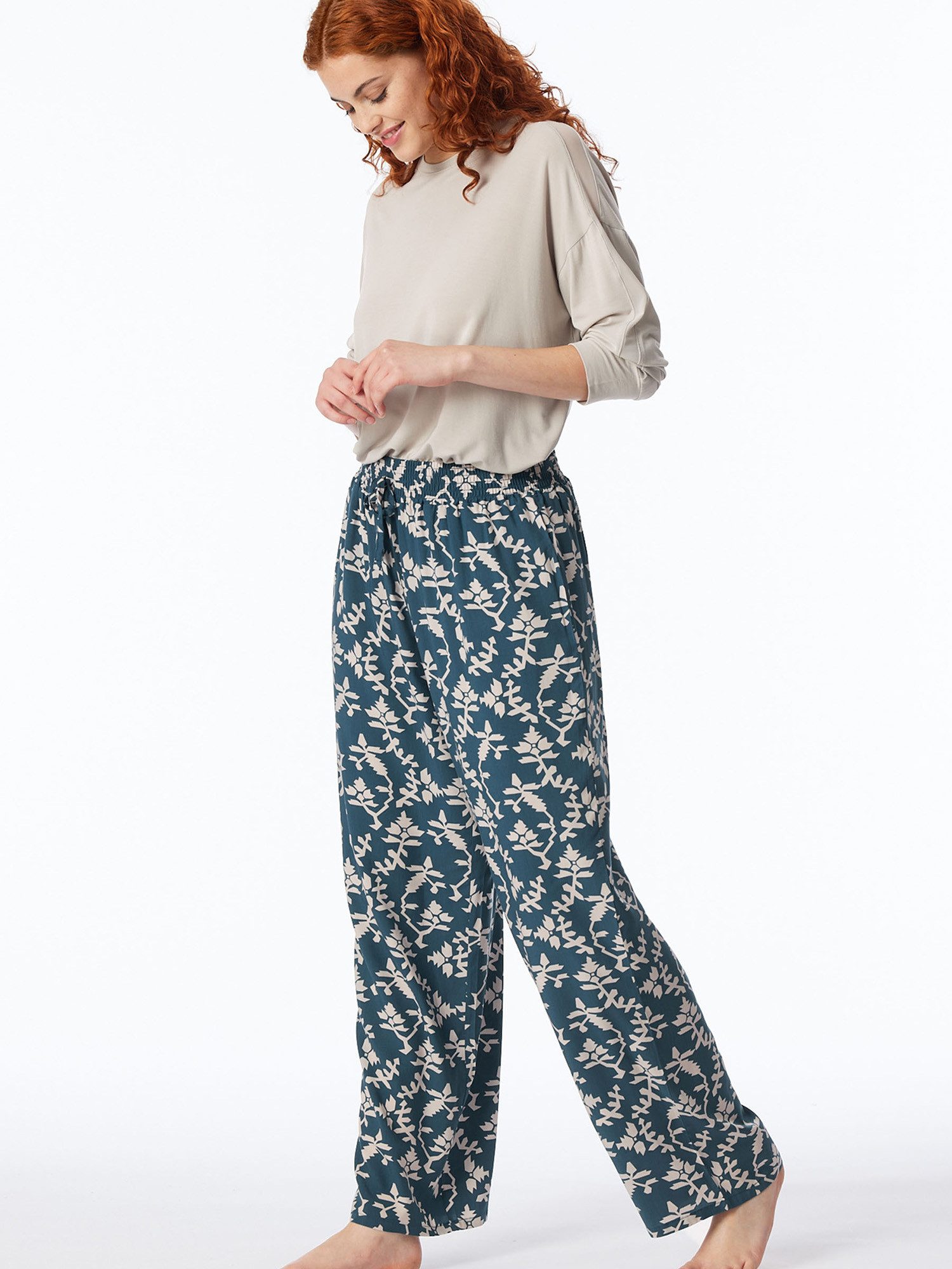 Schiesser Pyjamahose Web lang - Mix günstig online kaufen