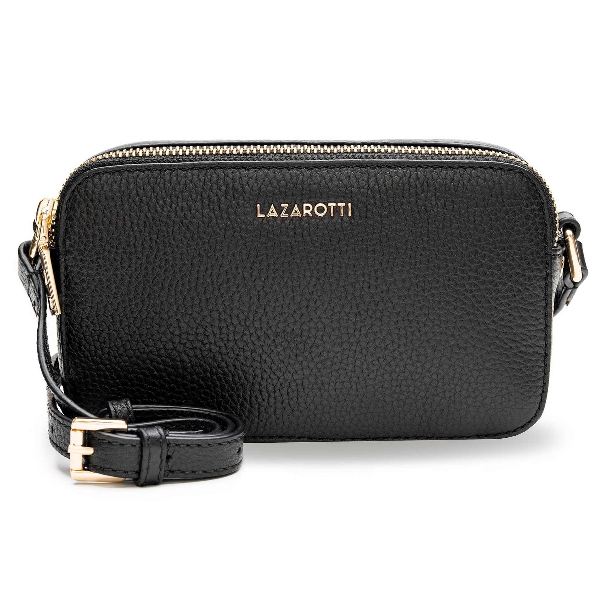 Lazarotti Umhängetasche Bologna Leather, Leder