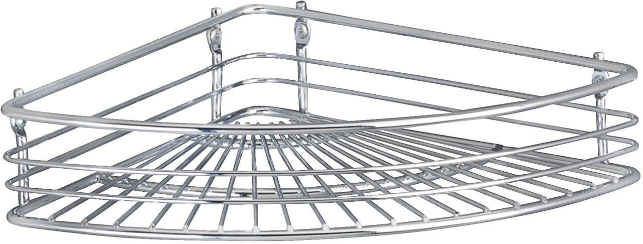 WENKO Duschkorb Wenko Eckduschkorb Milano Stahl, chrom günstig online kaufen