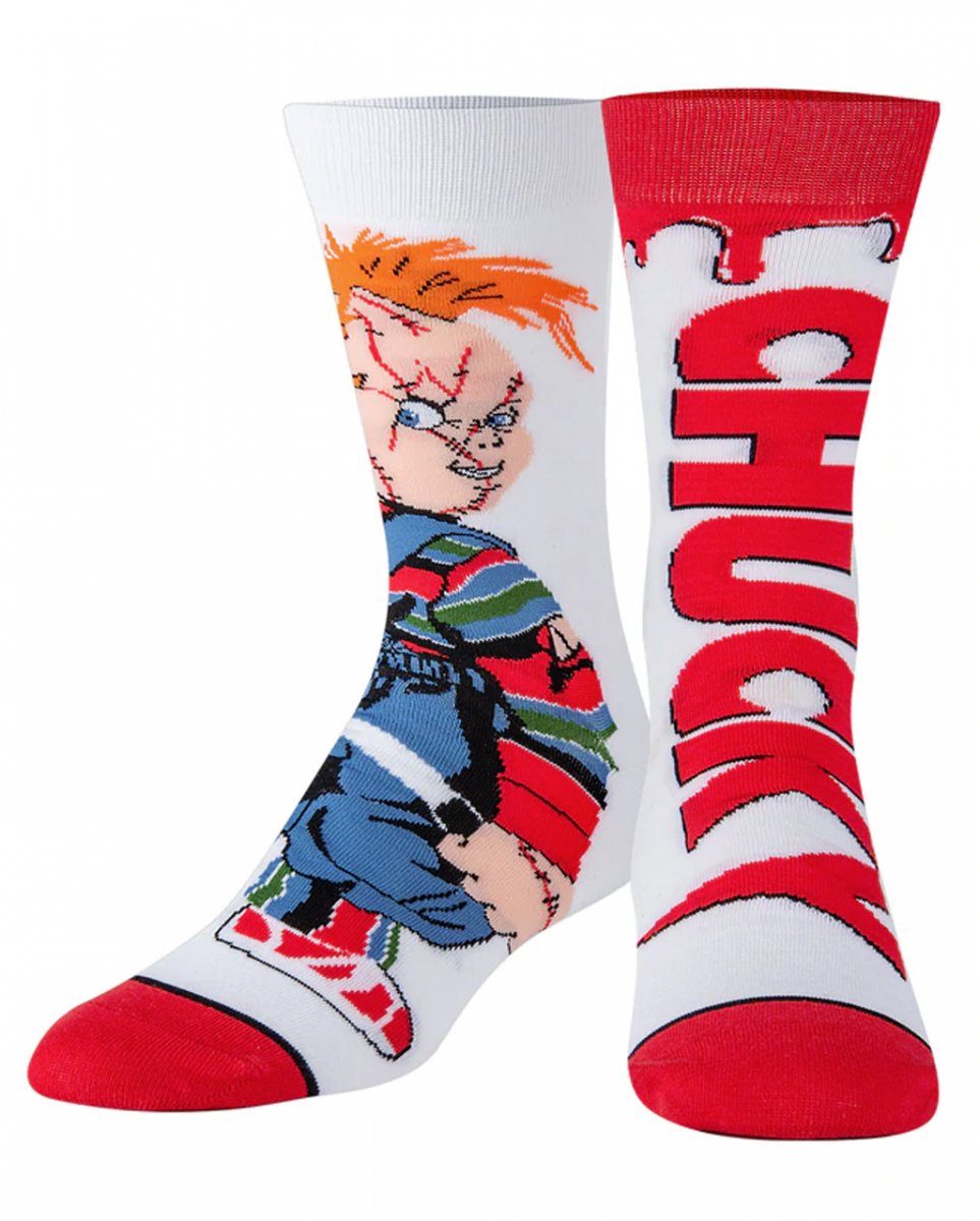 Horror-Shop Dekofigur Chucky die Mörderpuppe Revenge Horror Socken