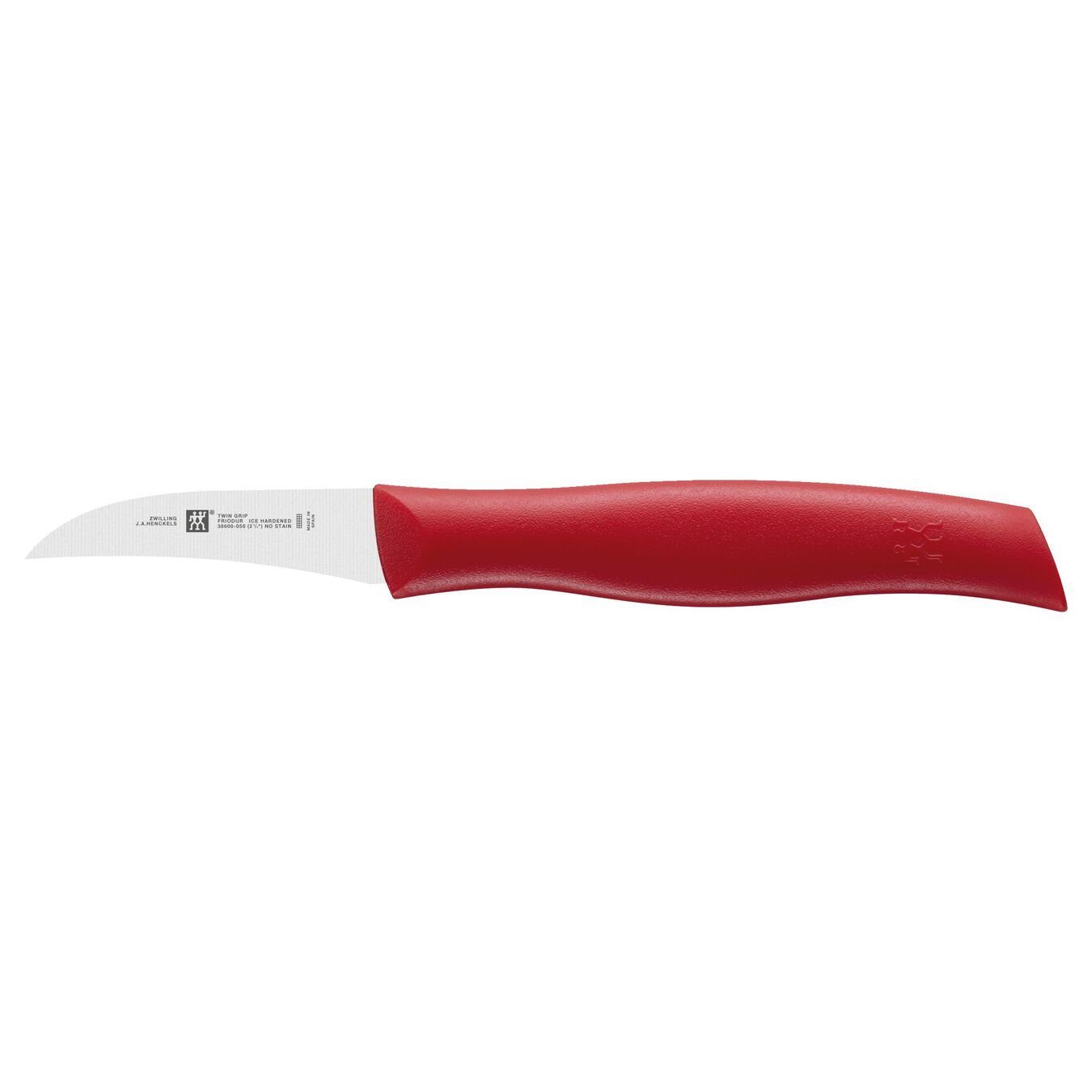 Zwilling Schälmesser Zwilling TWIN Grip Messer Küchenmesser, rot Schälmesser Edelstahl | Obstmesser