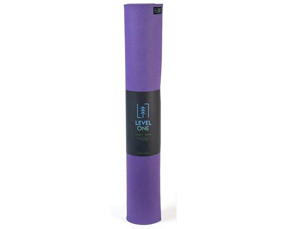 Jadeyoga Yogamatte Jade Level One 68'' lila (4mm, 173cm), toller Grip und Dämpfung, umweltfreundlich