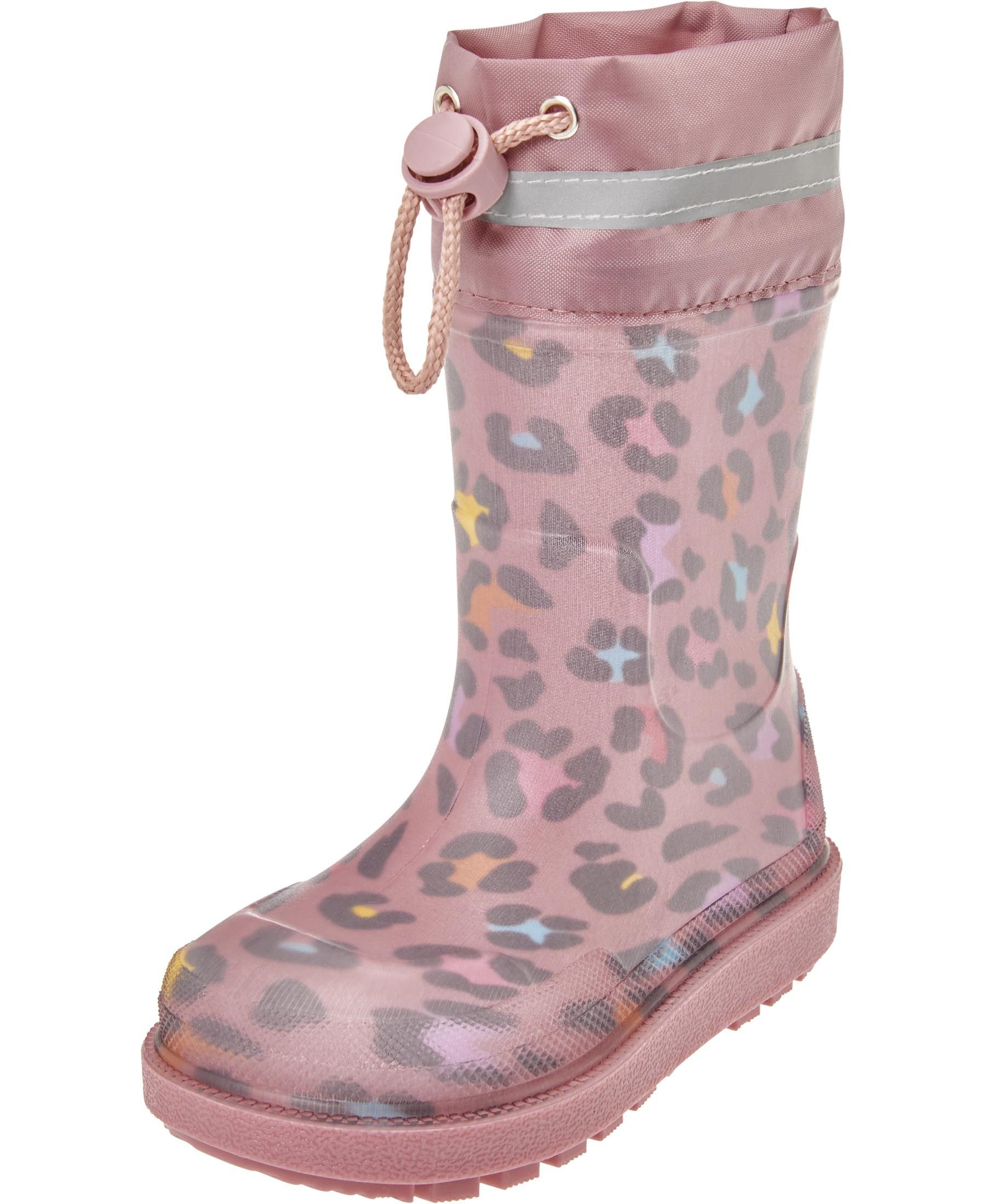 Playshoes Regenstiefel Leo-Print Gummistiefel