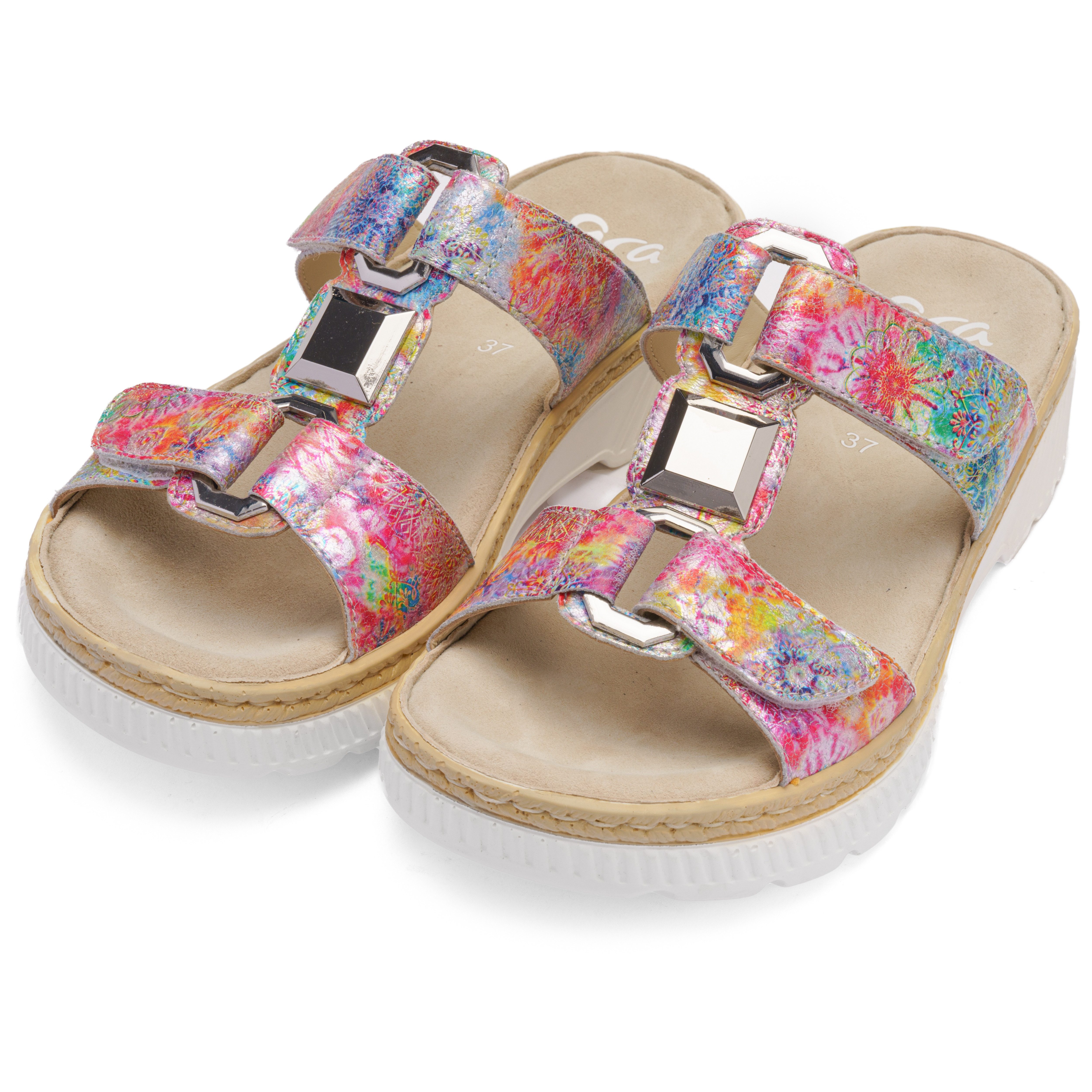 Ara CAPRI Pantolette, Plateau, Sandale, Sommerschuh in Weite G (weit)