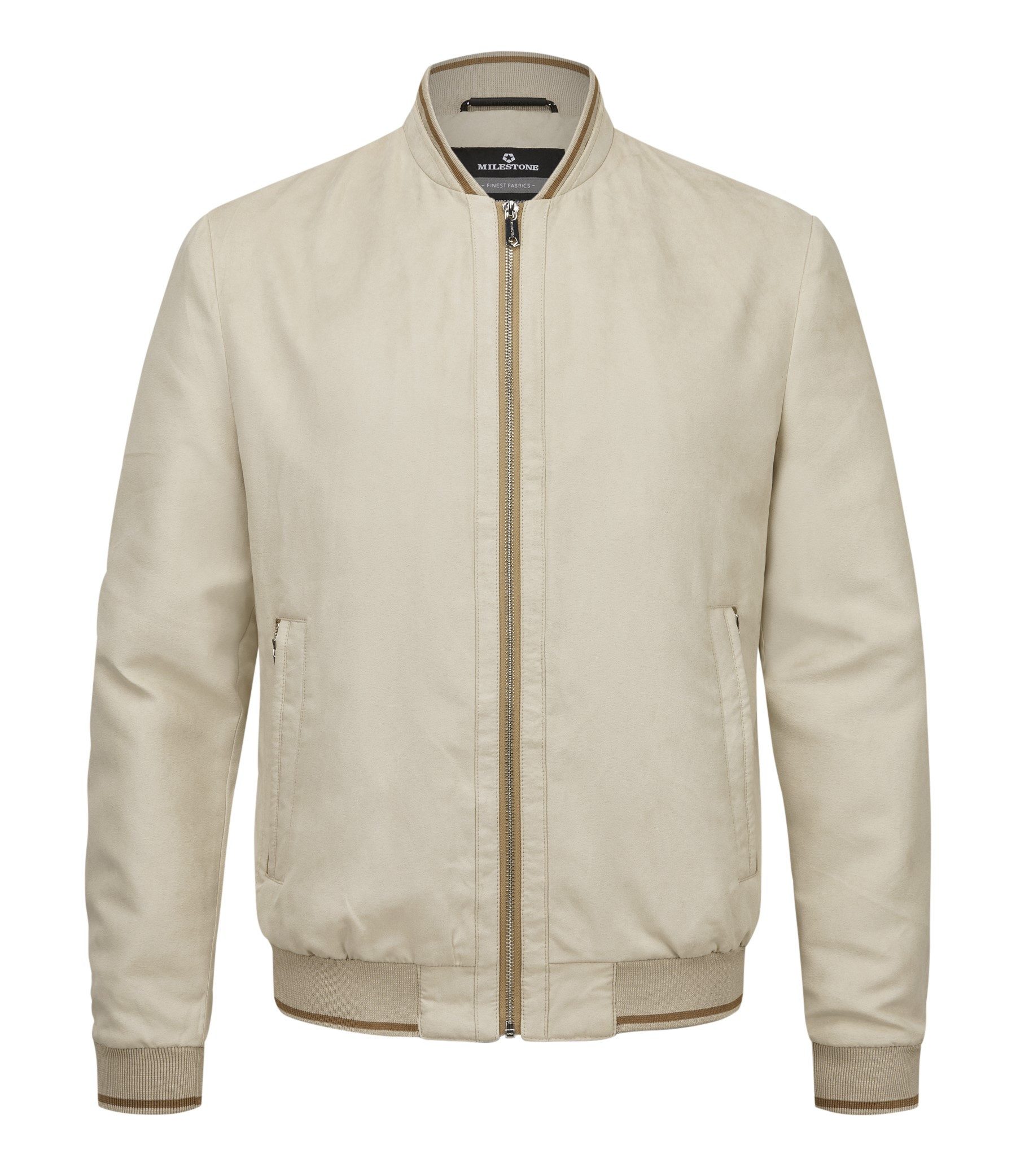 Milestone Blouson MSMichigan in Velours-Optik atmungsaktiv günstig online kaufen