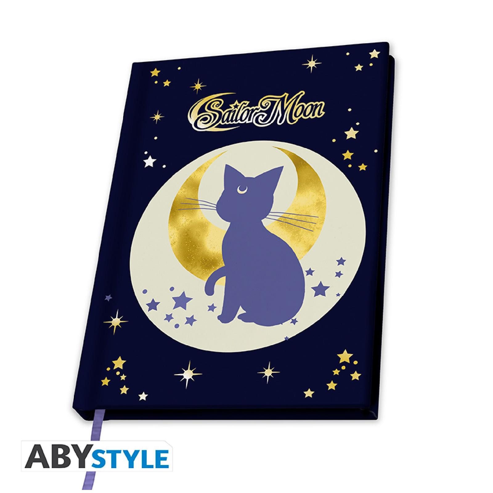 ABYstyle Notizblock SAILOR MOON - Premium A5 Notebook Luna & Artemis