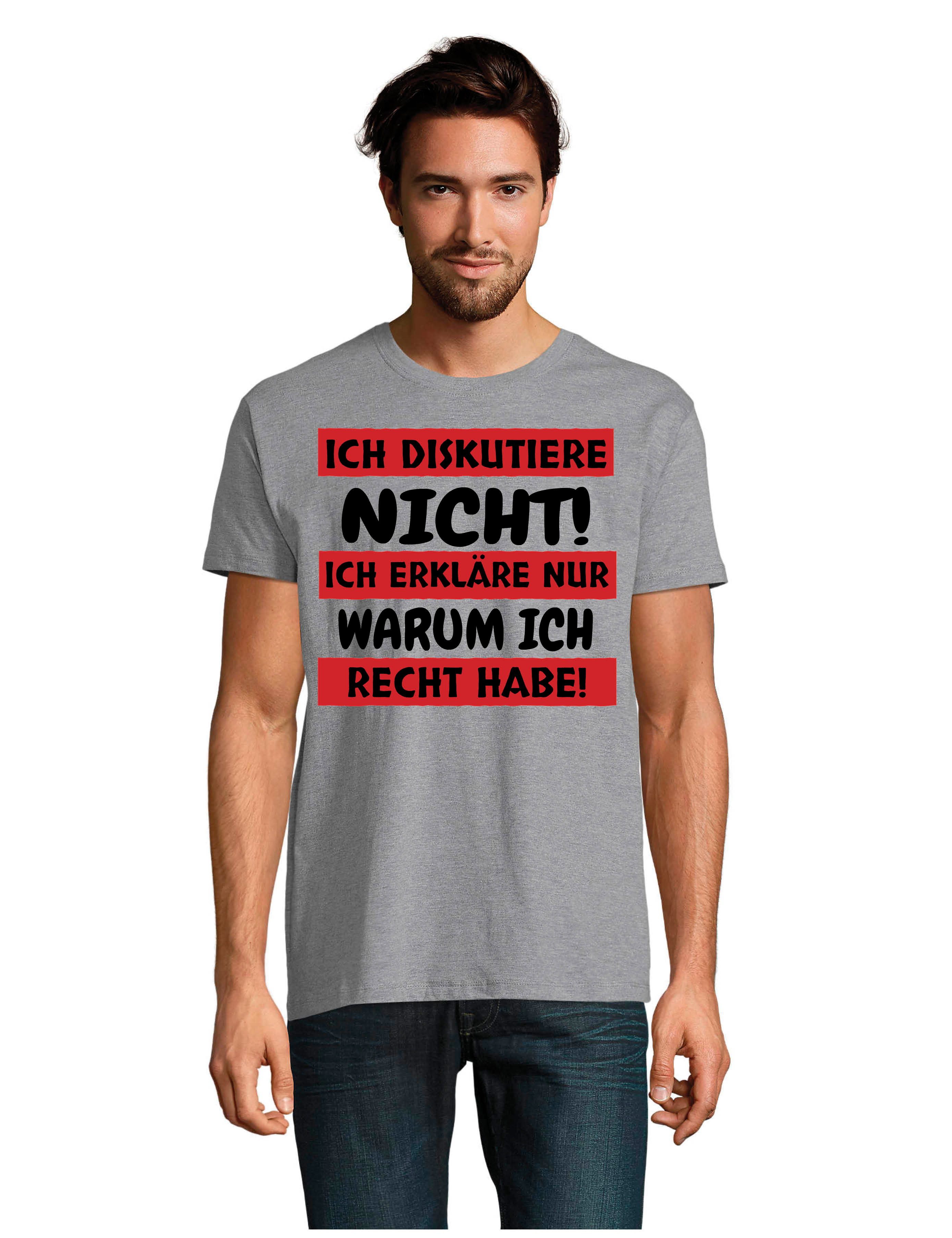 Youth Designz T-Shirt "Ich diskutiere nicht" günstig online kaufen