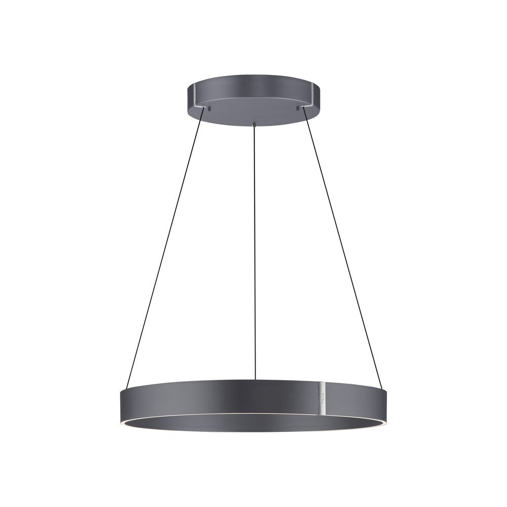 Paul Neuhaus LED Pendelleuchte LED Pendellampe PURE-E-CLIPSE, CCT-Farbtemperaturregelung, Dimmfunktion, Memoryfunktion, 2xLED-Board/22W/2700-5000K, warmweiß bis kaltweiß, elektrisch höhenverstellbar dimmbar Fernbedienung