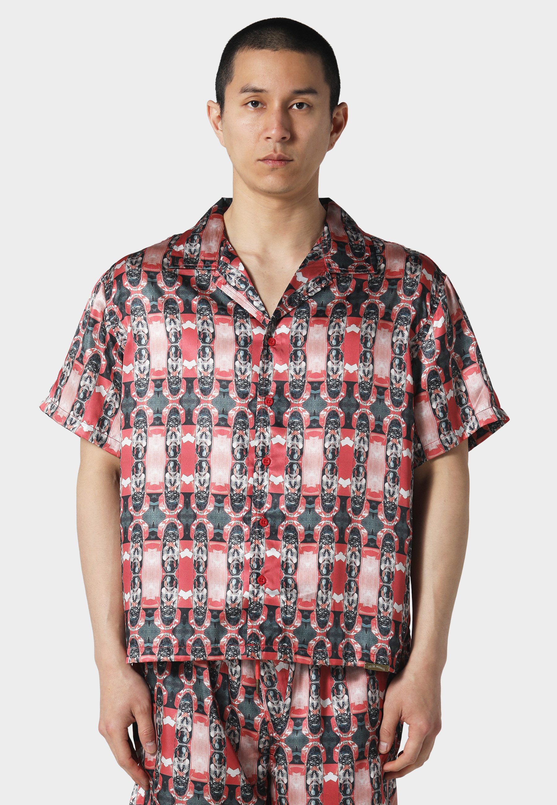Pas De Monaco Kurzarmshirt Pas De Monaco COCKPIT CUBAN SHIRT (1-tlg)