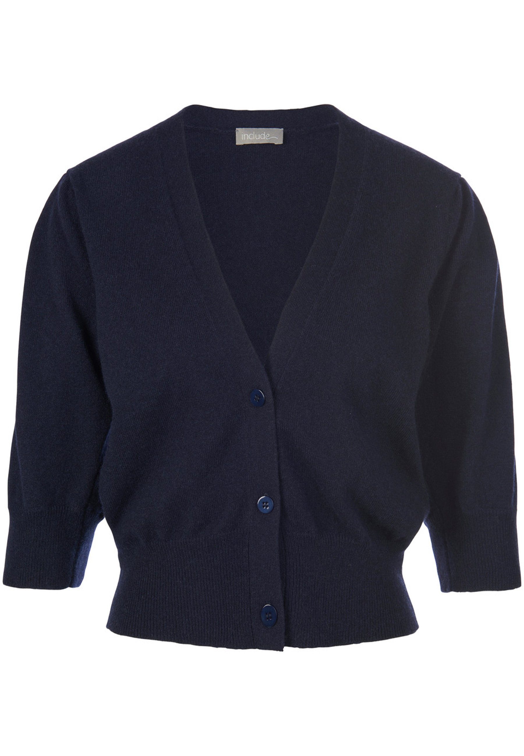 Cardigan Cashmere navy include