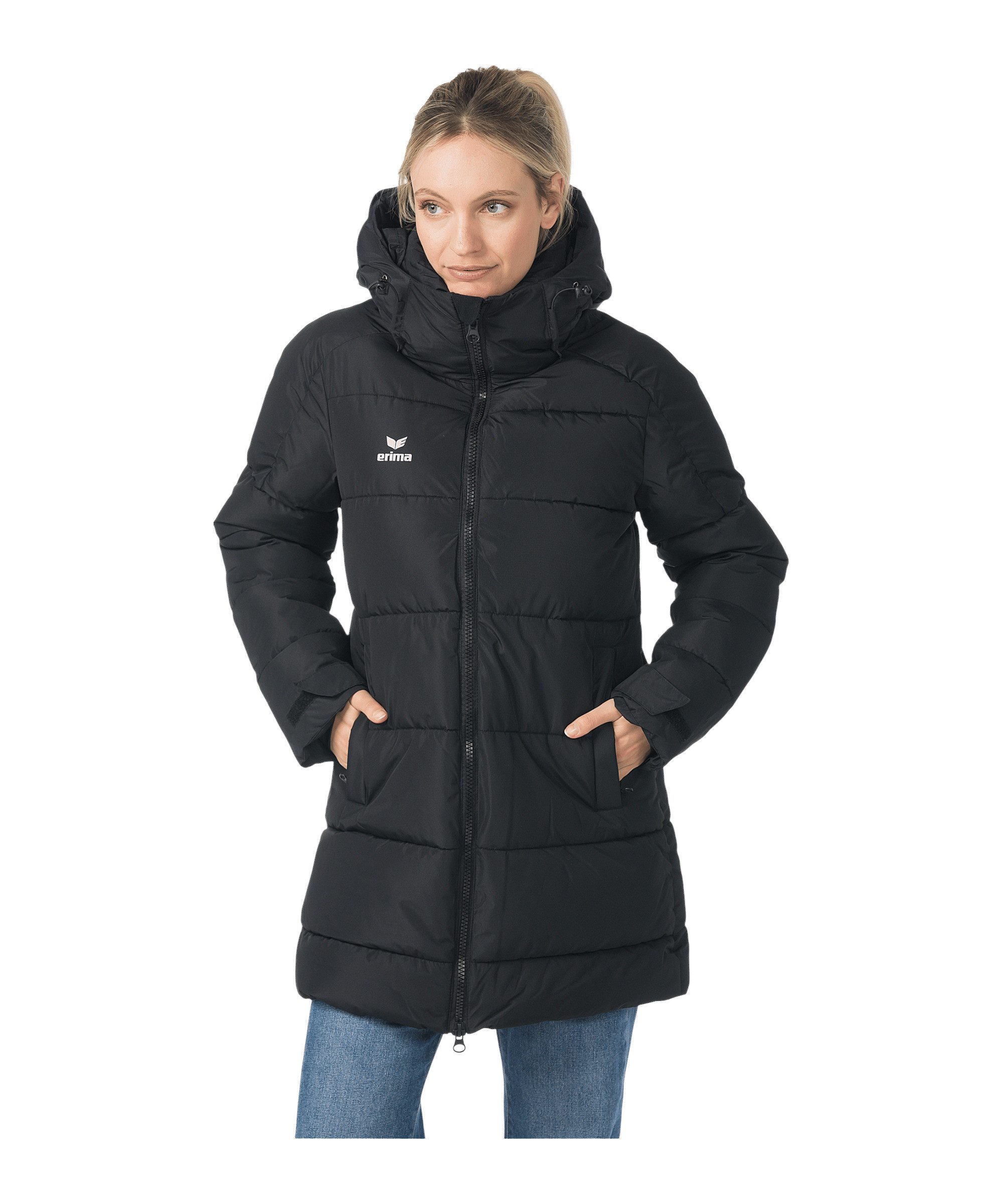 Erima T-Shirt Erima Premia Parka Winterjacke Damen Polyester
