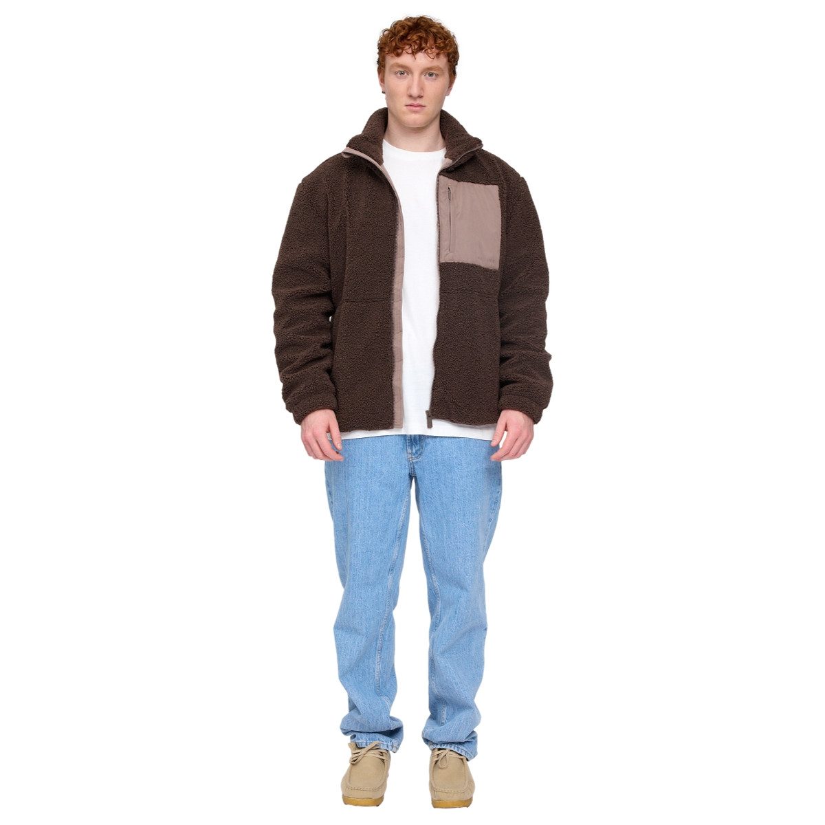 MAZINE Winterjacke Mazine Padded Sherpa Jacket - Leichte Jacke