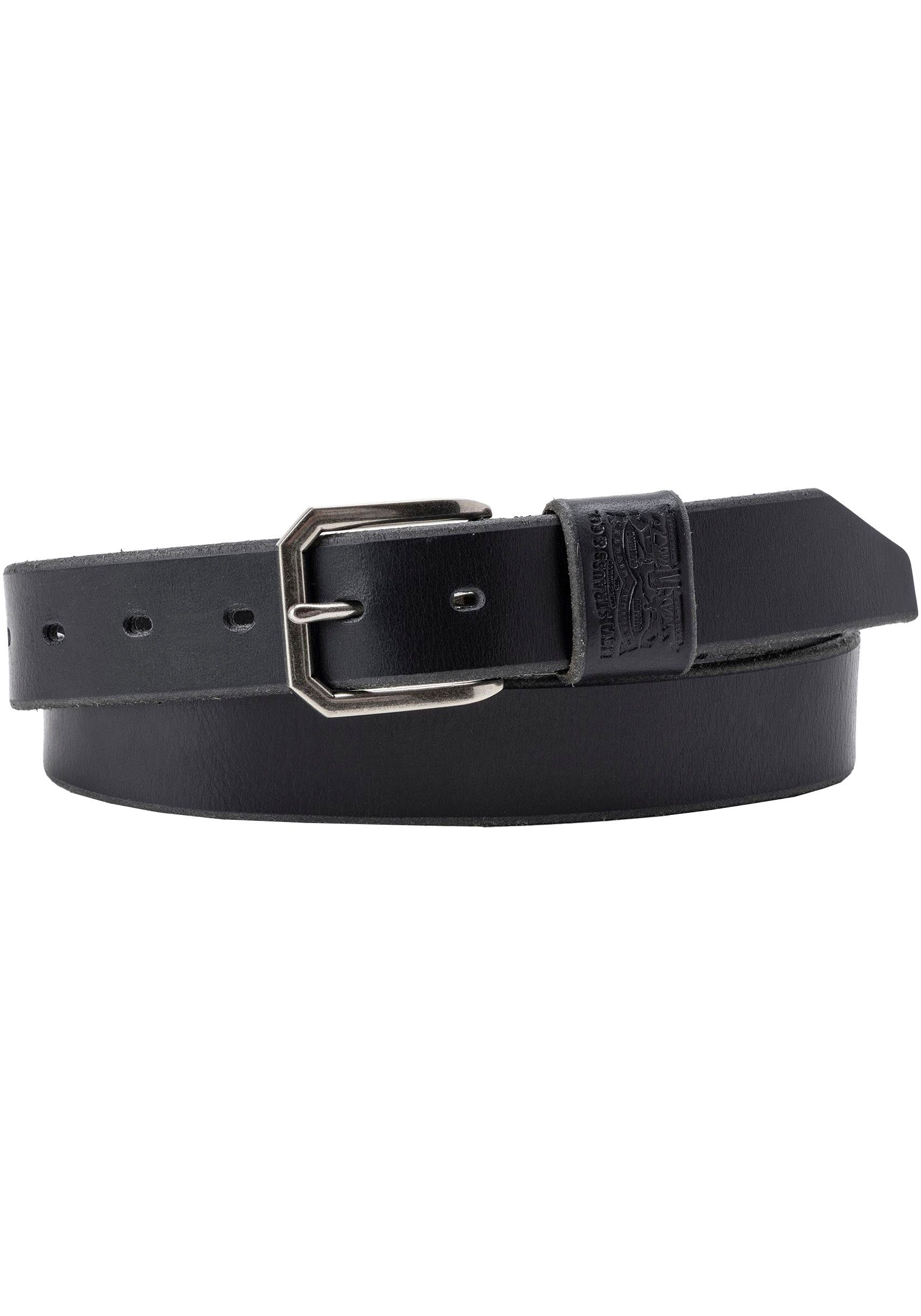 Levi's® Ledergürtel WIDE LOOP TWO HORSE BELT mit Logoprägung günstig online kaufen