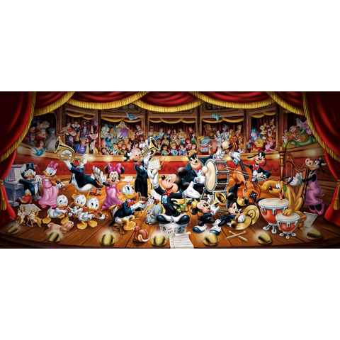 Clementoni® Puzzle Panorama High Quality Collection, Disney Orchester, 13200 Puzzleteile, Made in Europe